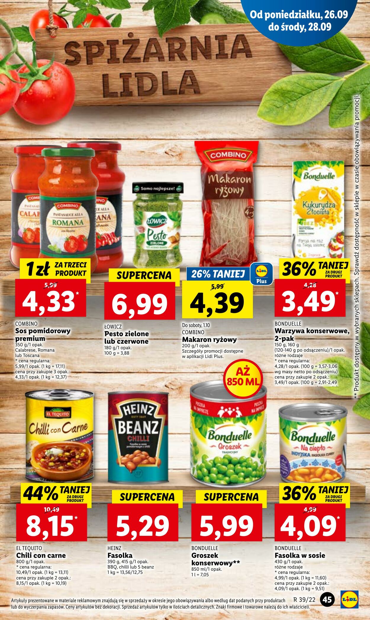 Gazetka Lidl 26.09.2022 - 28.09.2022