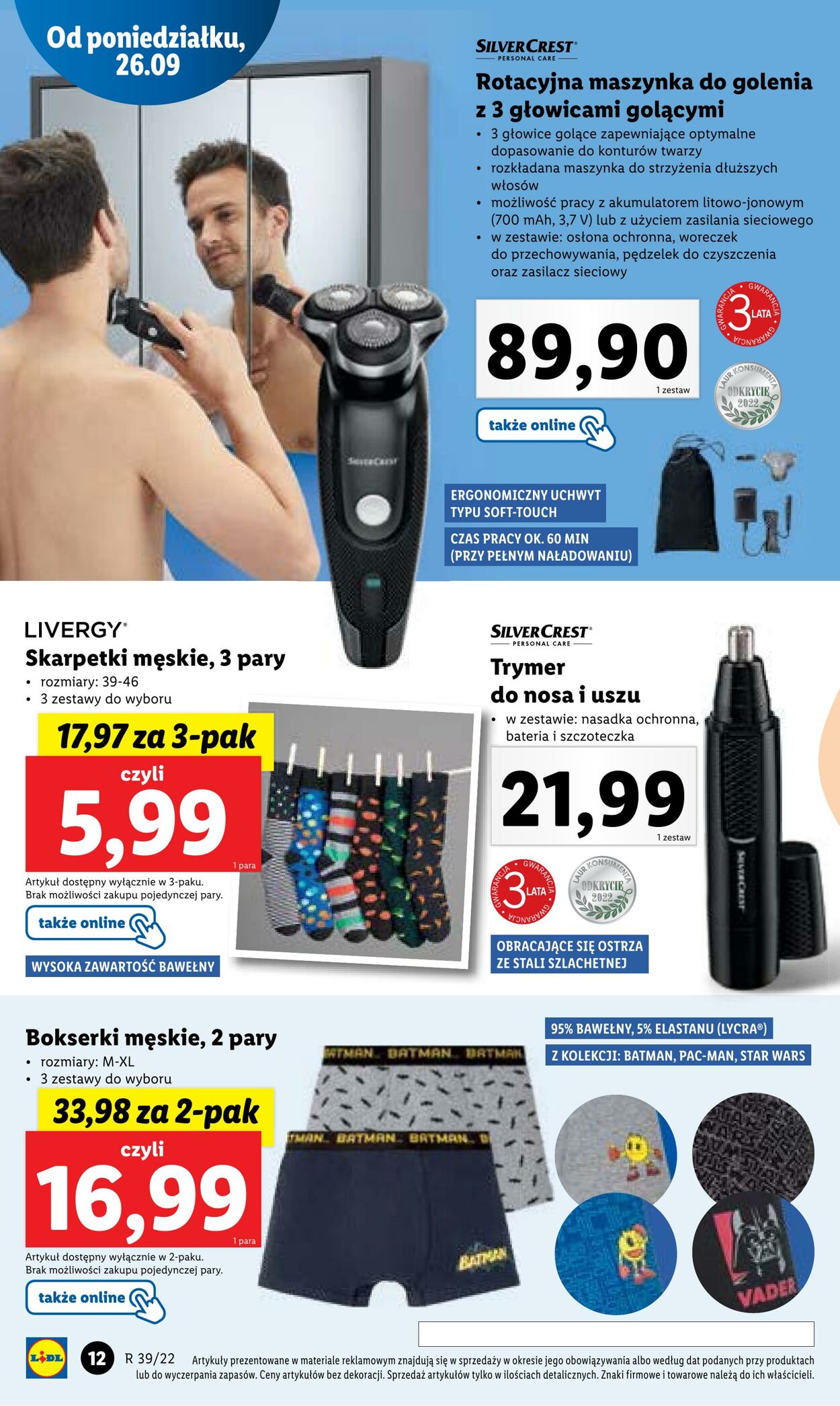 Gazetka Lidl 26.09.2022 - 01.10.2022