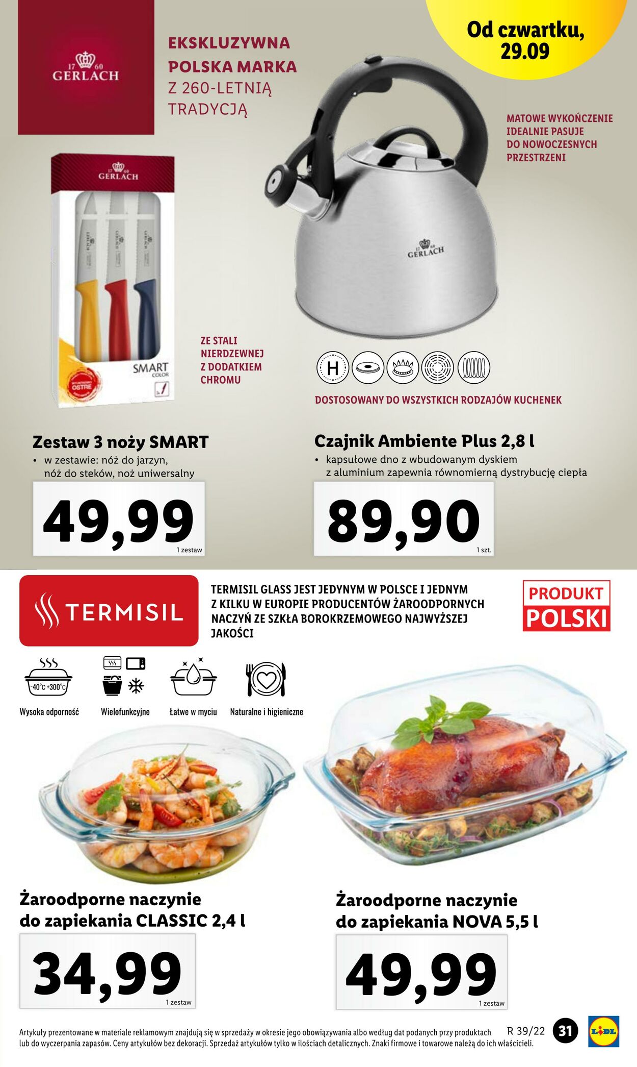 Gazetka Lidl 26.09.2022 - 01.10.2022