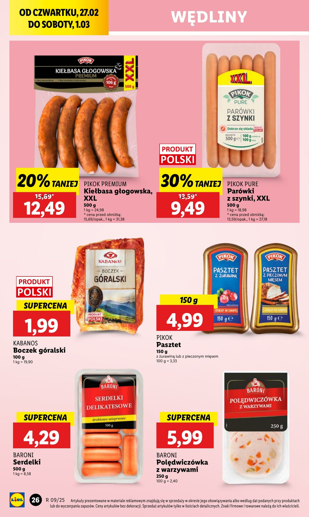 Gazetka Lidl 27.02.2025 - 01.03.2025