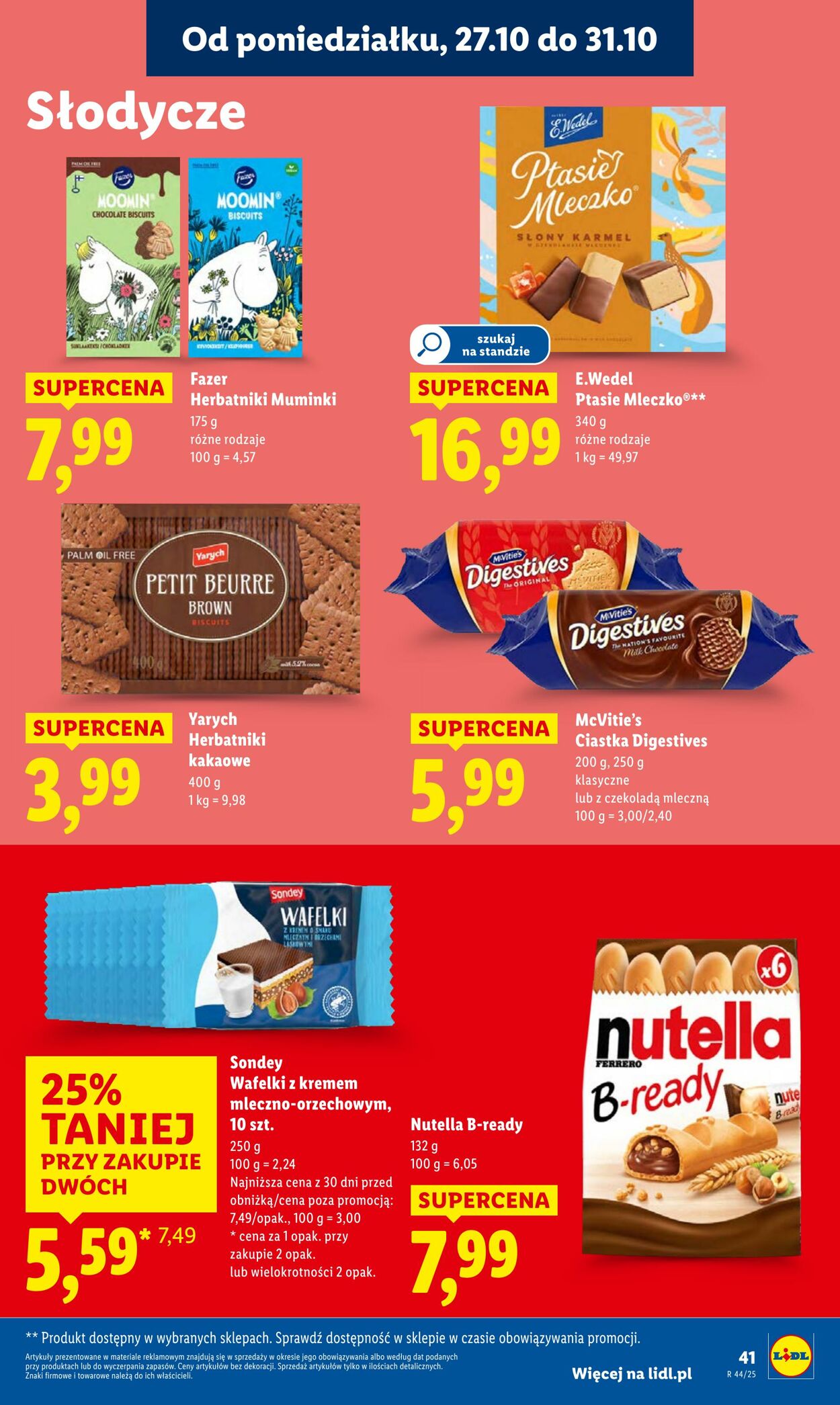 Gazetka Lidl 27.10.2025 - 29.10.2025