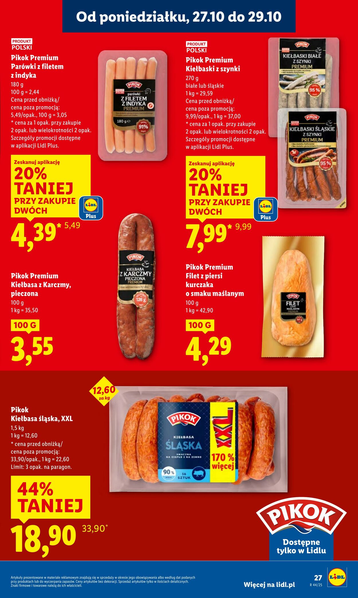 Gazetka Lidl 27.10.2025 - 29.10.2025
