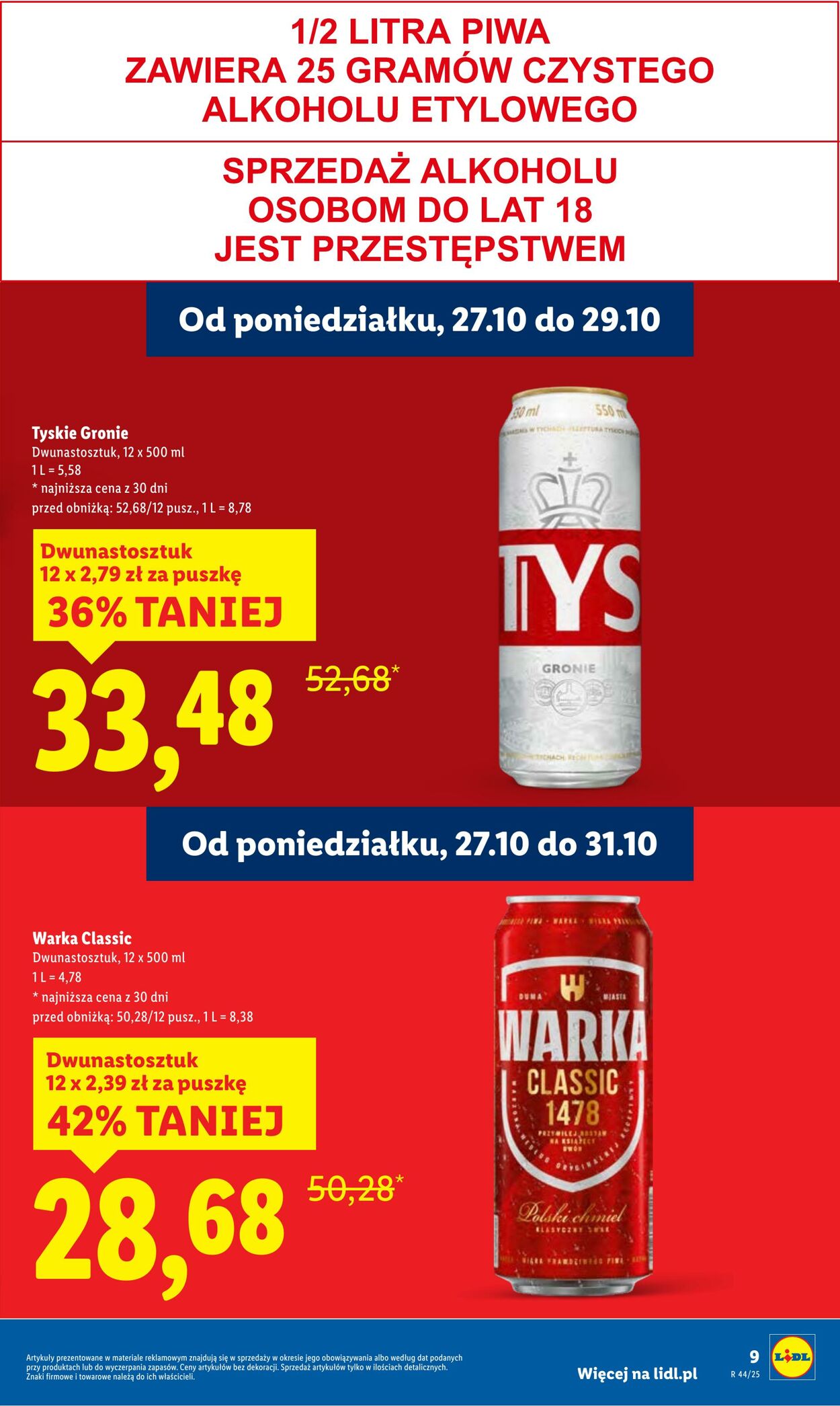 Gazetka Lidl 27.10.2025 - 29.10.2025