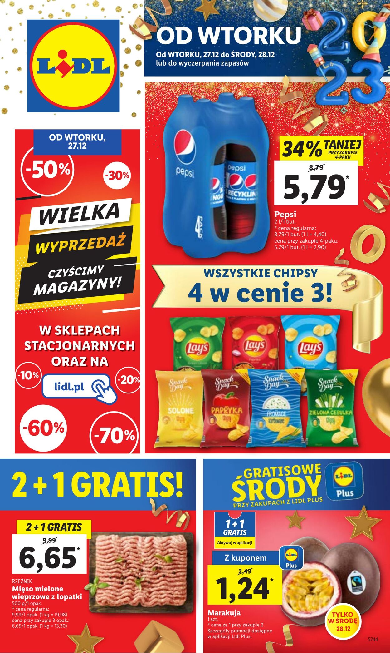 Gazetka Lidl 27.12.2022 - 28.12.2022