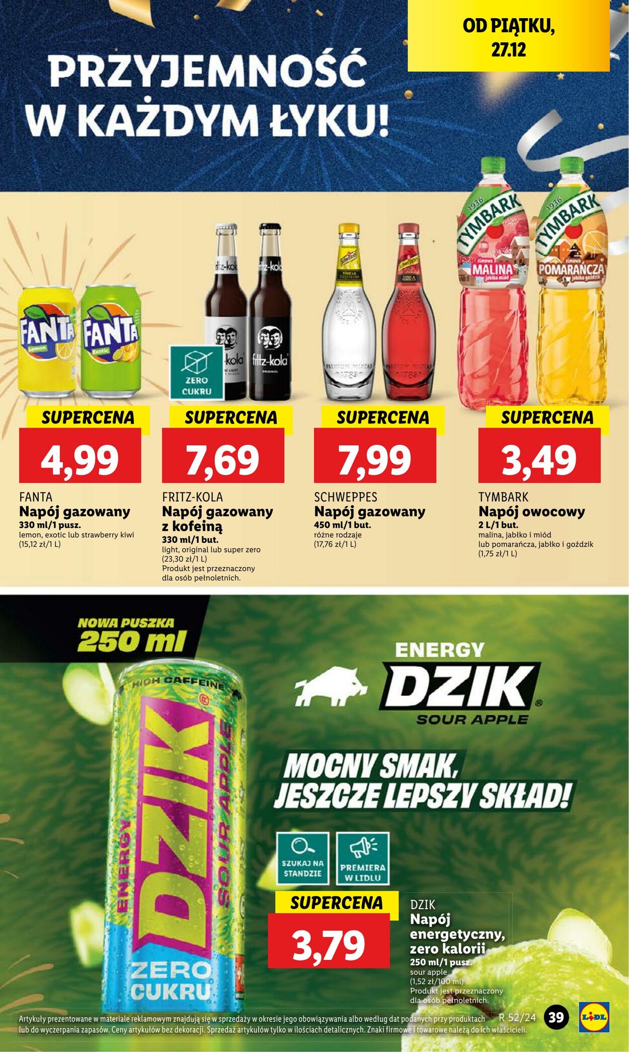 Gazetka Lidl 27.12.2024 - 28.12.2024