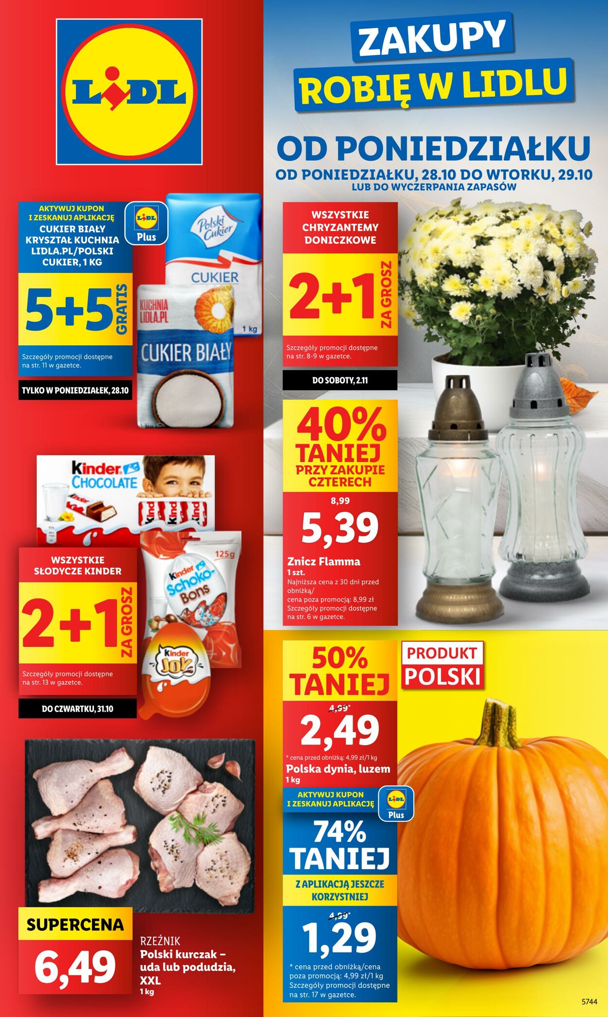 Gazetka Lidl - OFERTA WAŻNA OD 28.10 DO 29.10 28 paź, 2024 - 29 paź, 2024