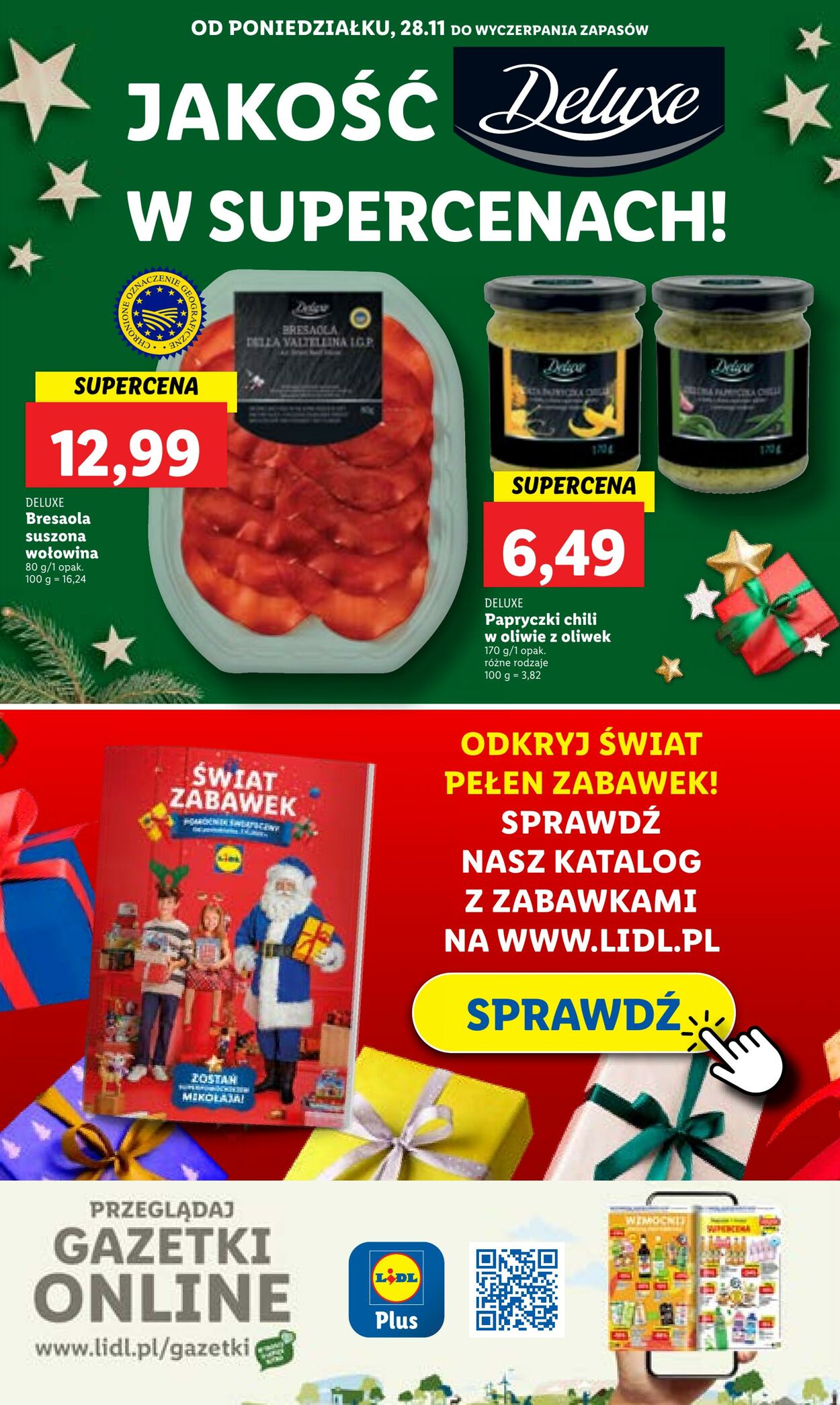 Gazetka Lidl 28.11.2022 - 03.12.2022