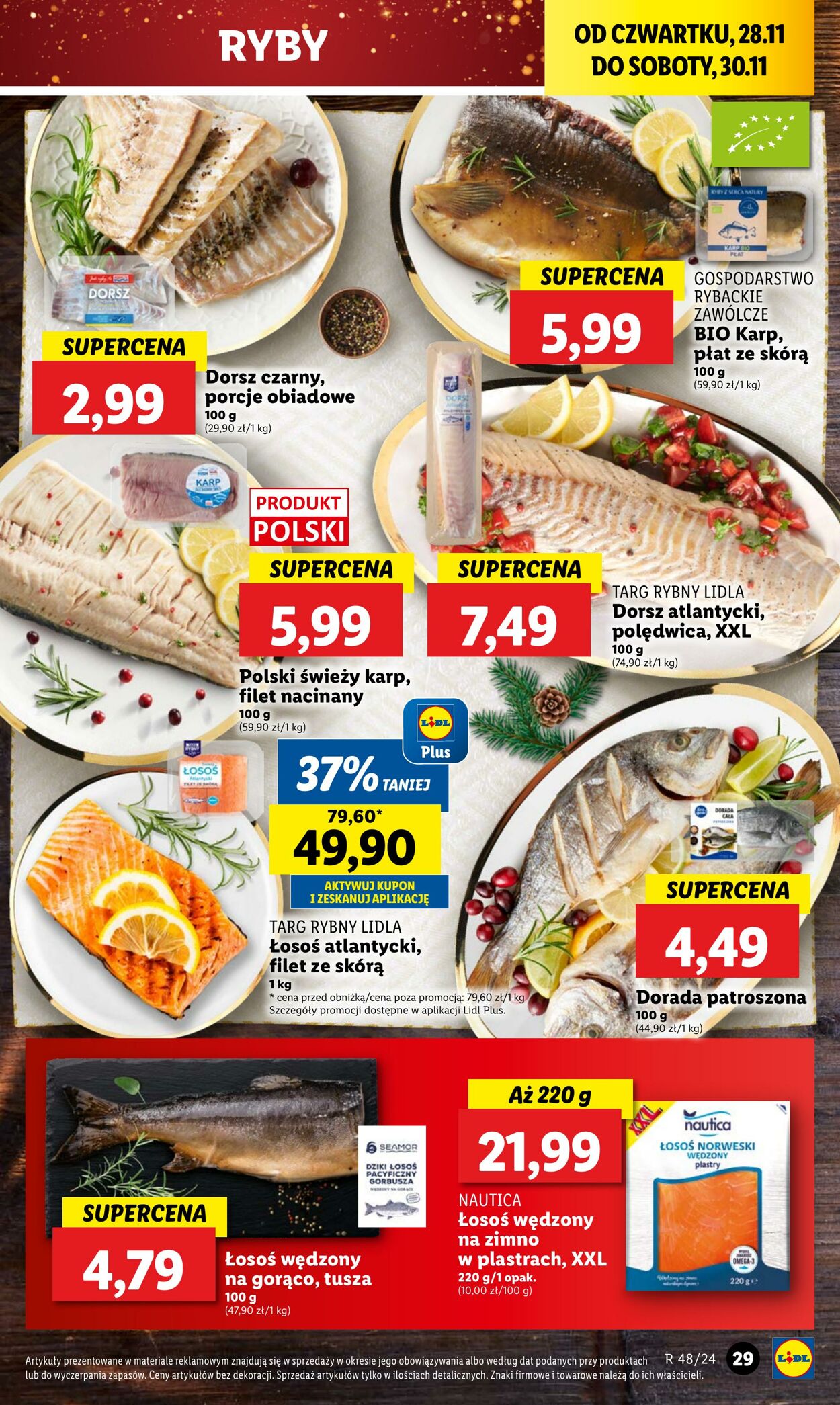 Gazetka Lidl 28.11.2024 - 30.11.2024