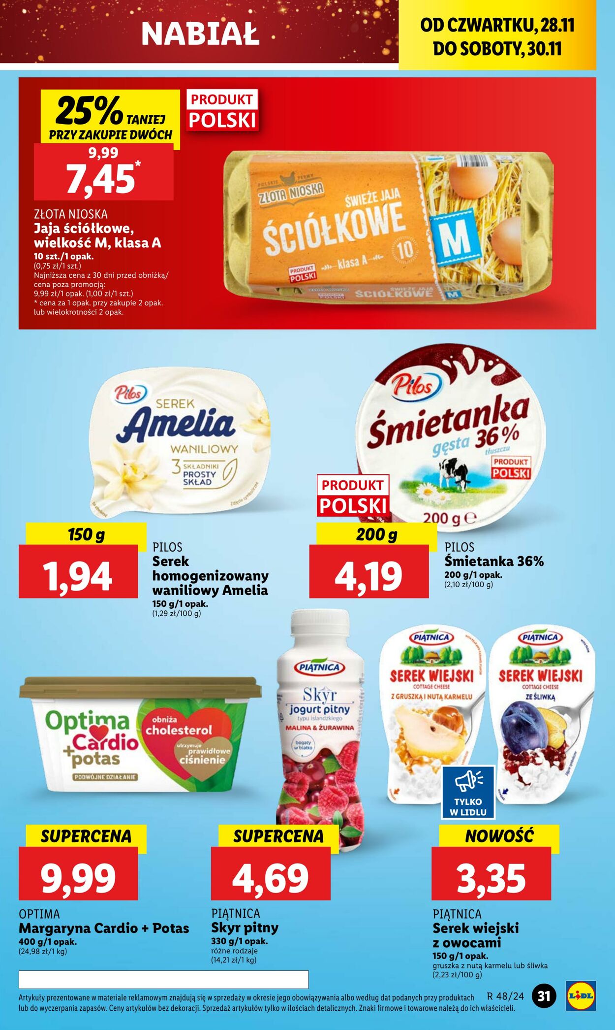 Gazetka Lidl 28.11.2024 - 30.11.2024