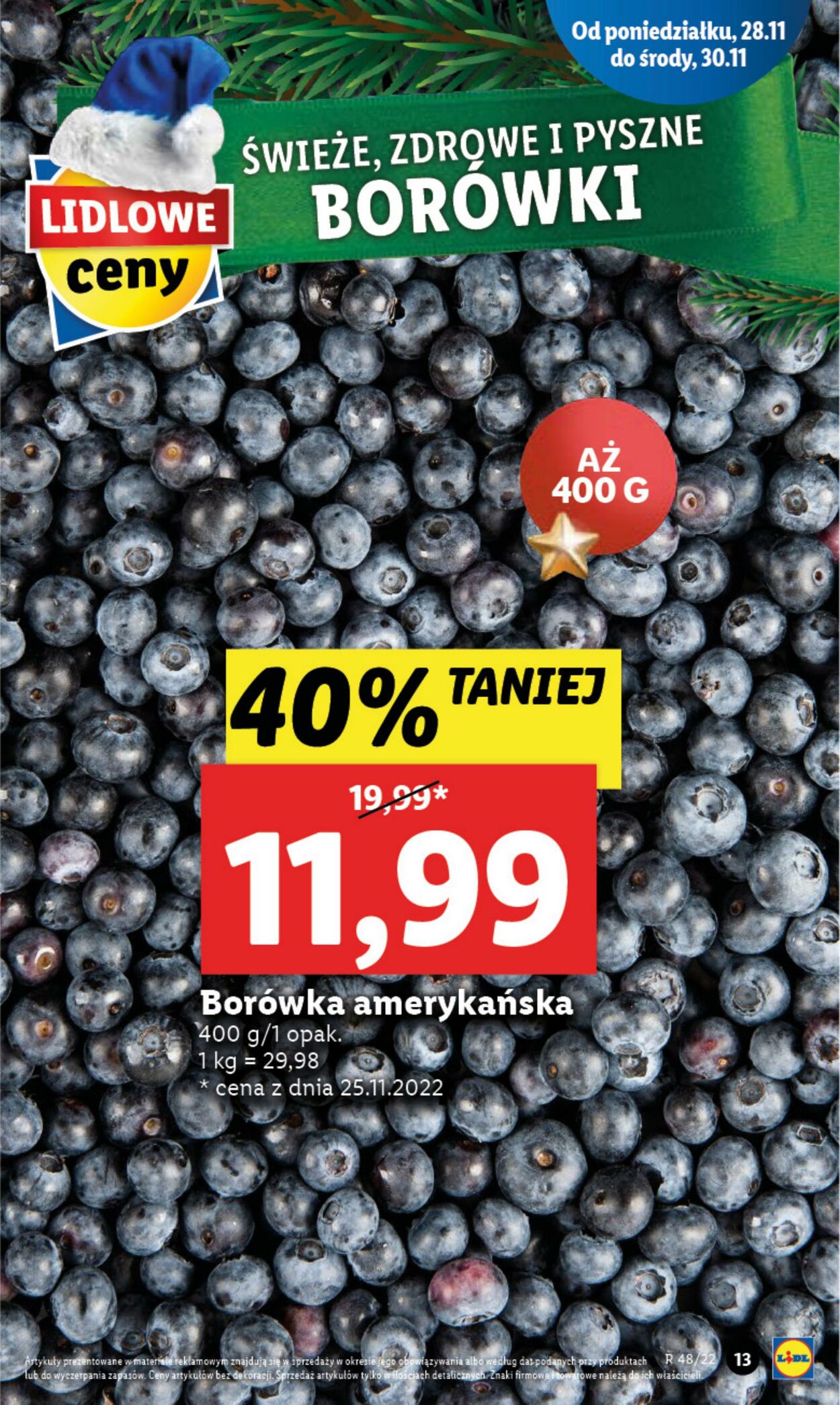 Gazetka Lidl 28.11.2022 - 30.11.2022