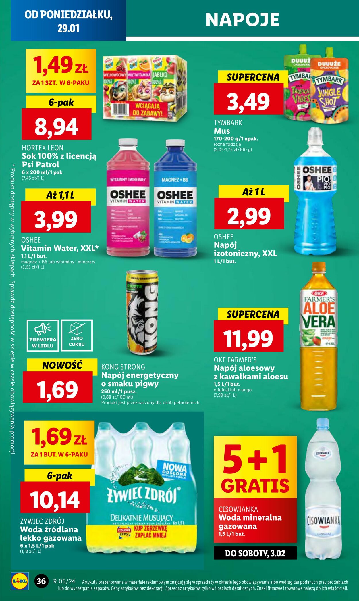 Gazetka Lidl 29.01.2024 - 31.01.2024