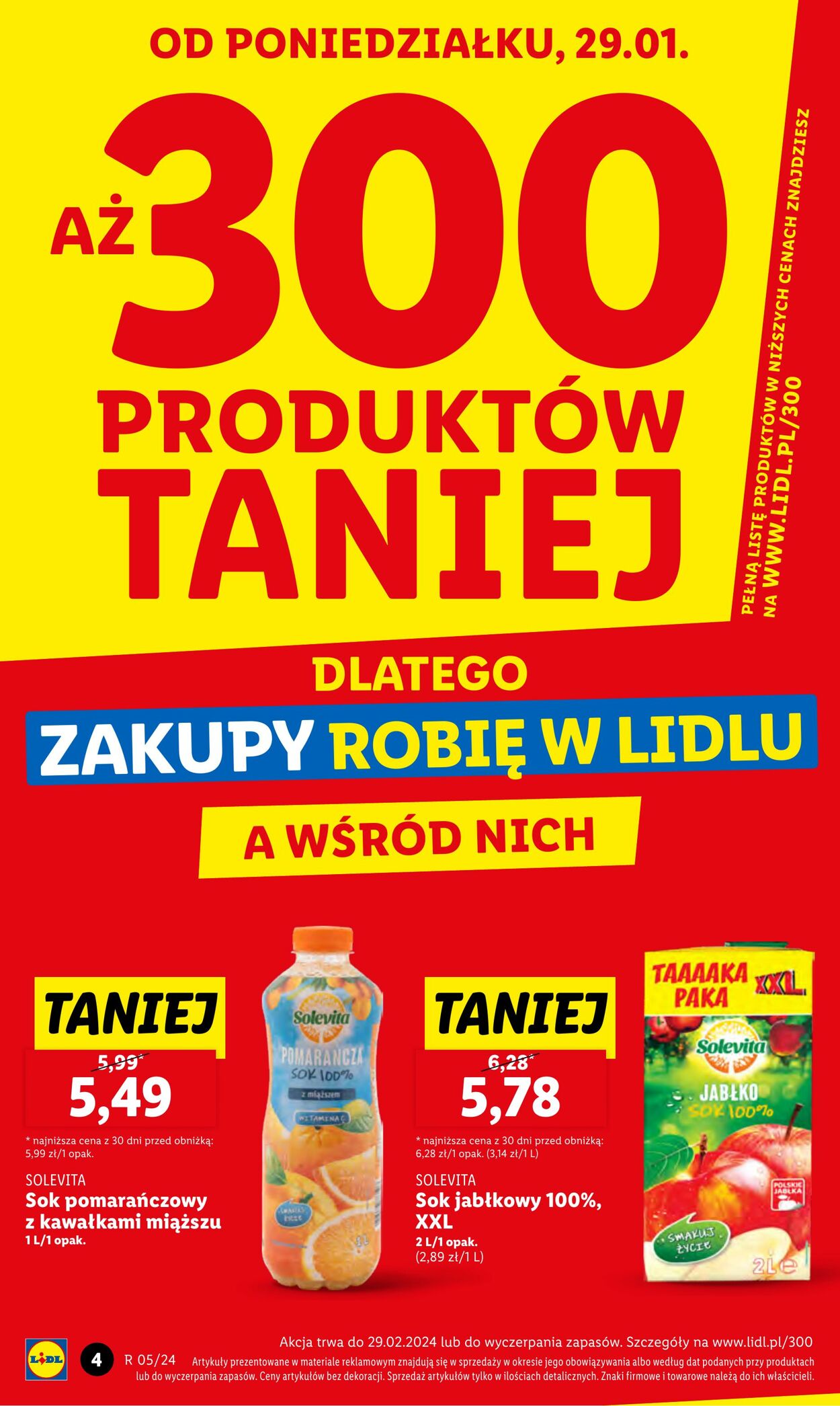 Gazetka Lidl 29.01.2024 - 31.01.2024