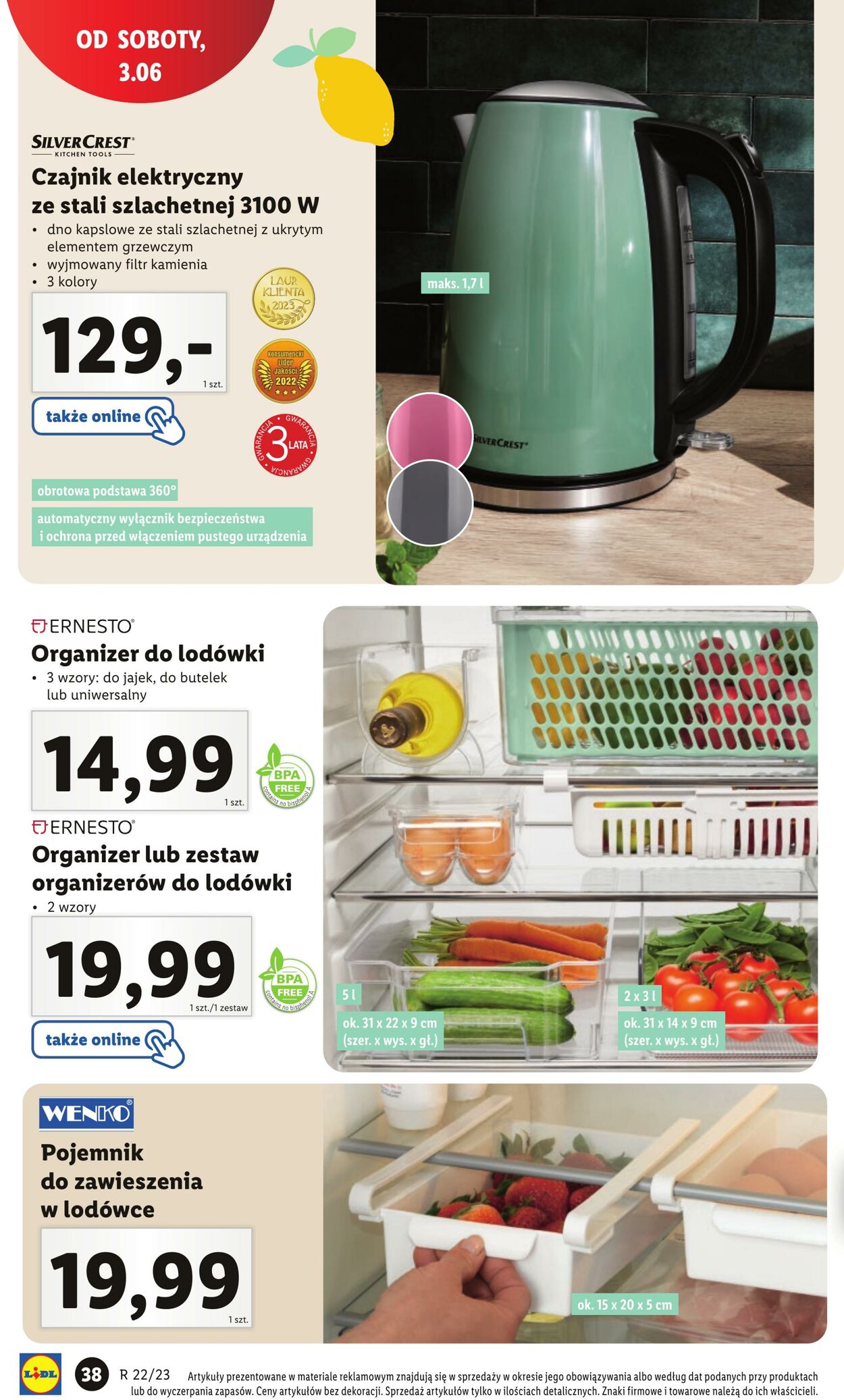 Gazetka Lidl 29.05.2023 - 03.06.2023