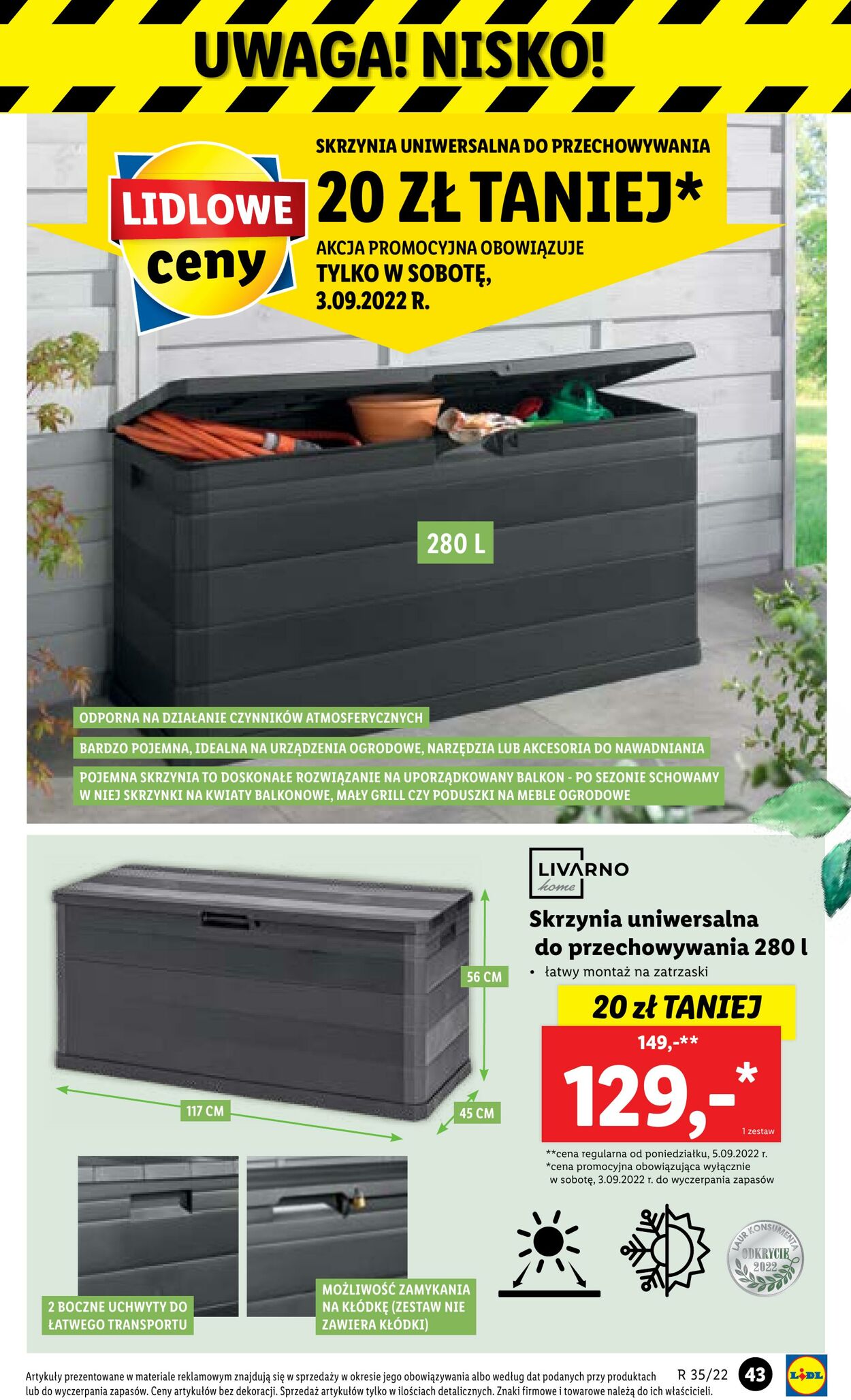 Gazetka Lidl 29.08.2022 - 03.09.2022