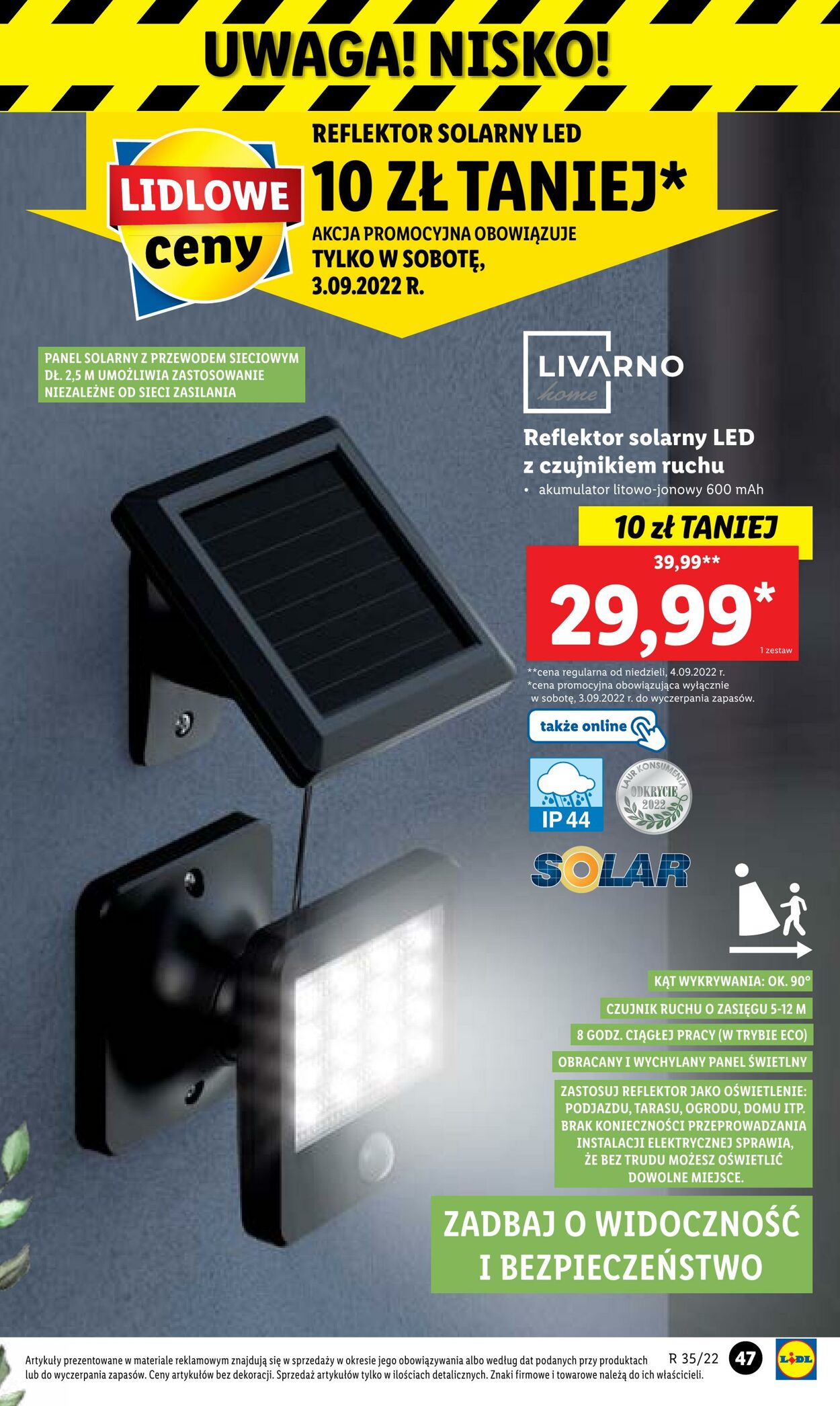 Gazetka Lidl 29.08.2022 - 03.09.2022