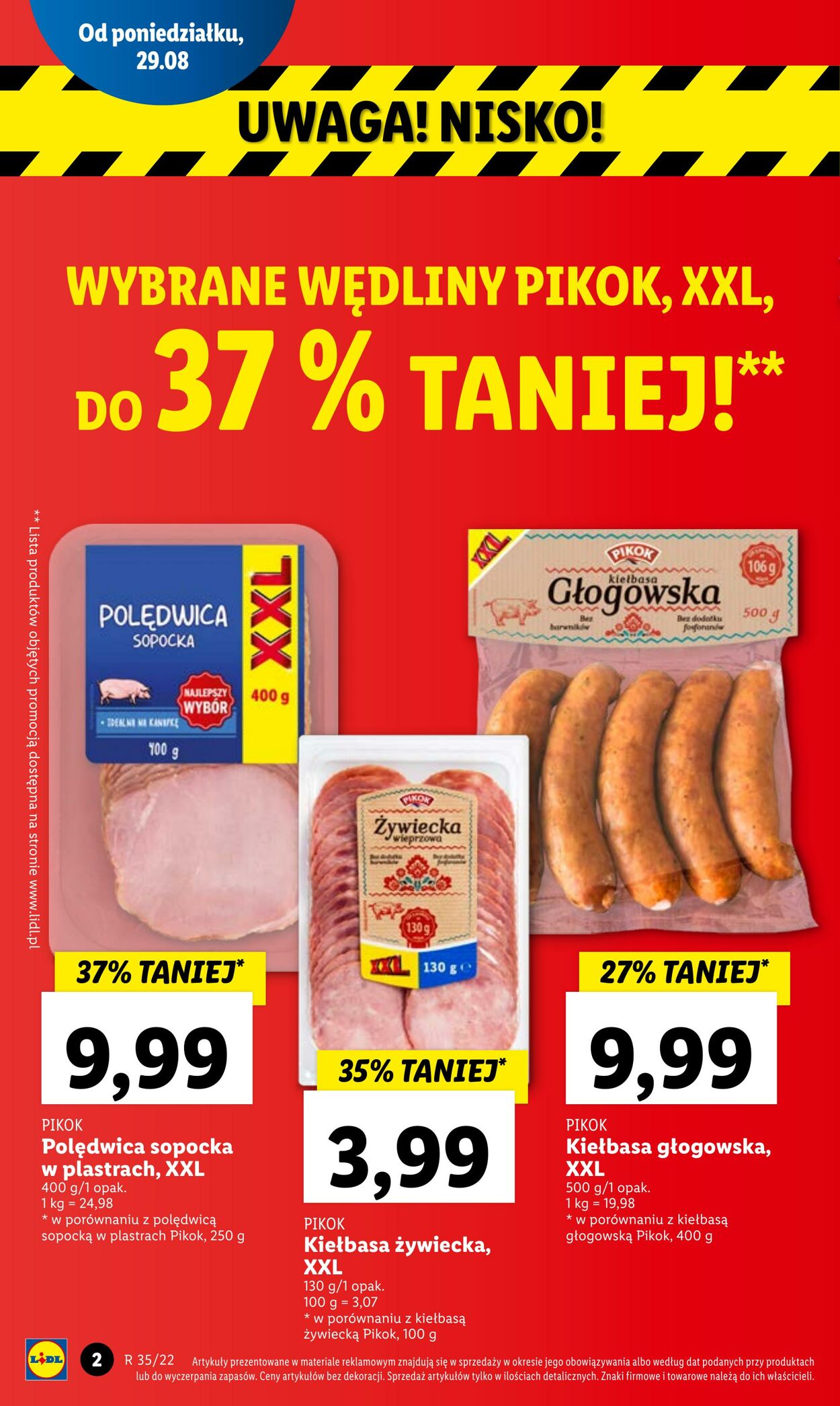 Gazetka Lidl 29.08.2022 - 31.08.2022