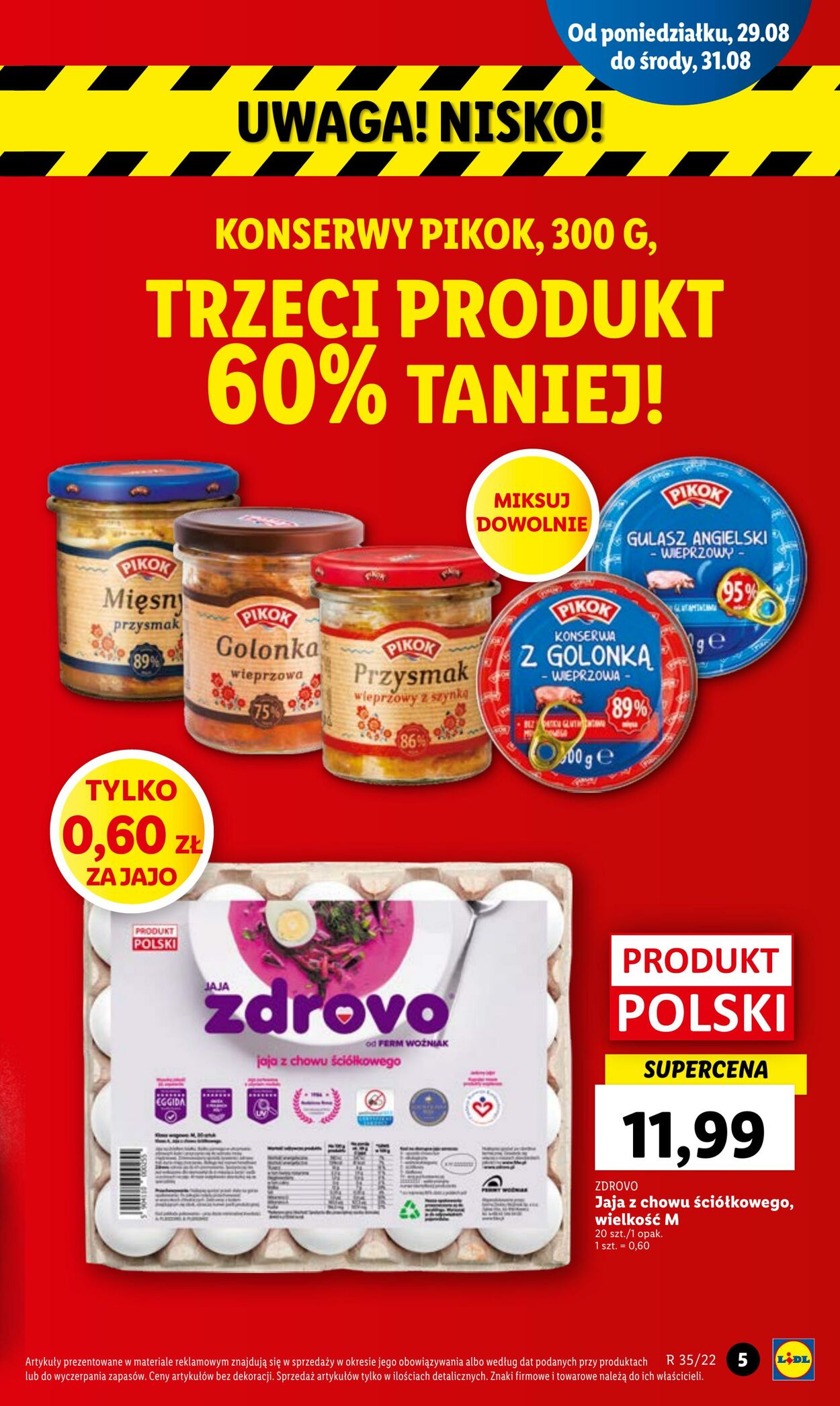 Gazetka Lidl 29.08.2022 - 31.08.2022