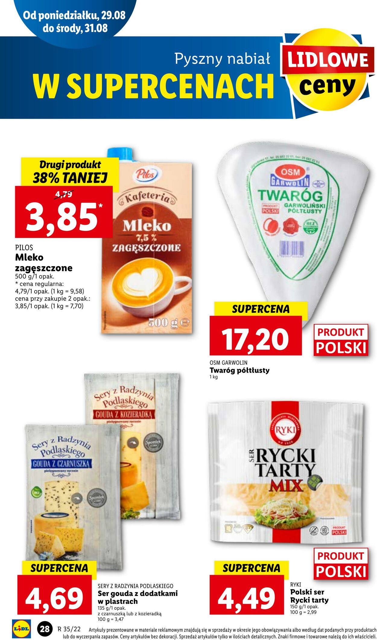 Gazetka Lidl 29.08.2022 - 31.08.2022