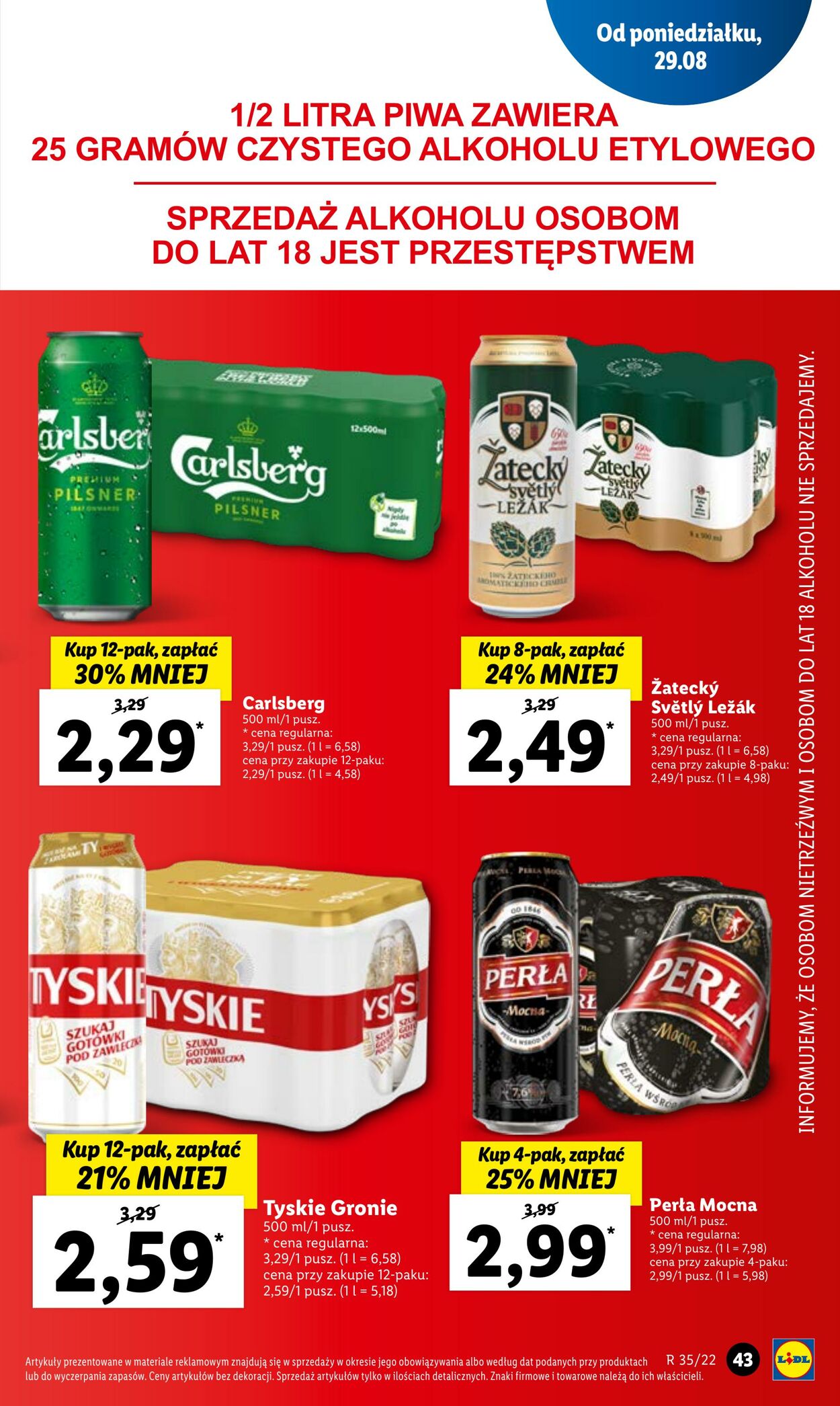 Gazetka Lidl 29.08.2022 - 31.08.2022