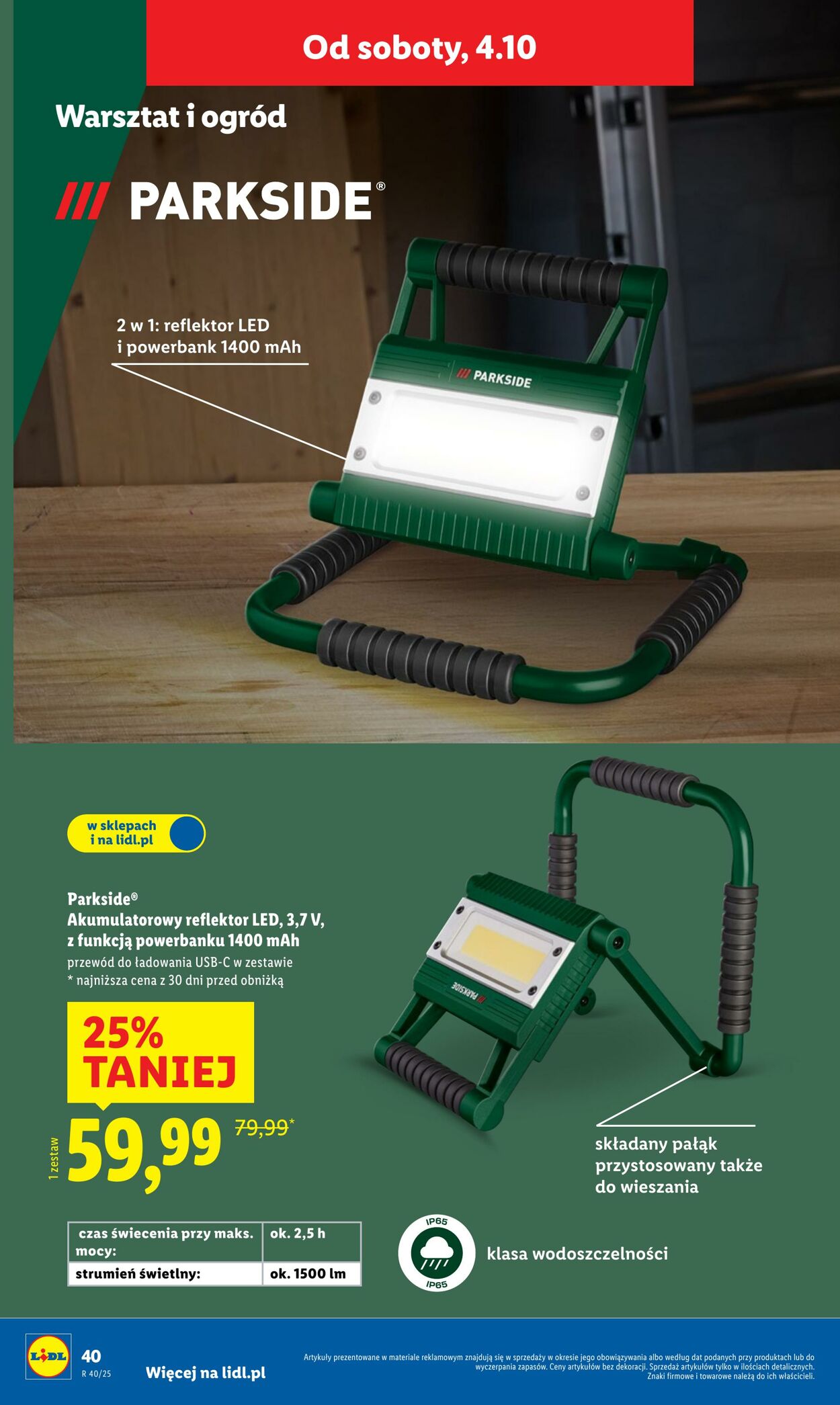 Gazetka Lidl 29.09.2025 - 04.10.2025