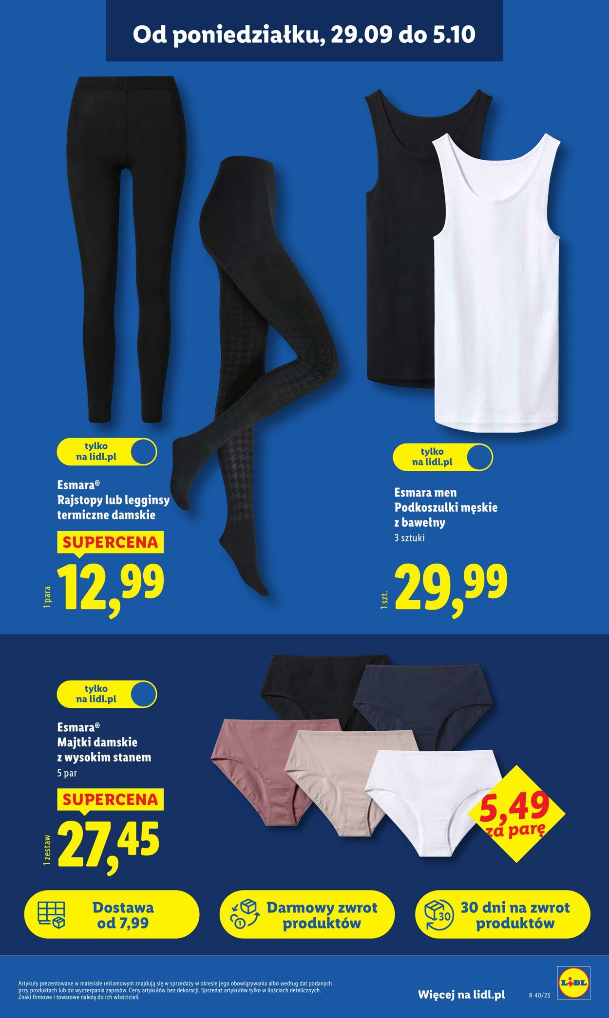Gazetka Lidl 29.09.2025 - 04.10.2025