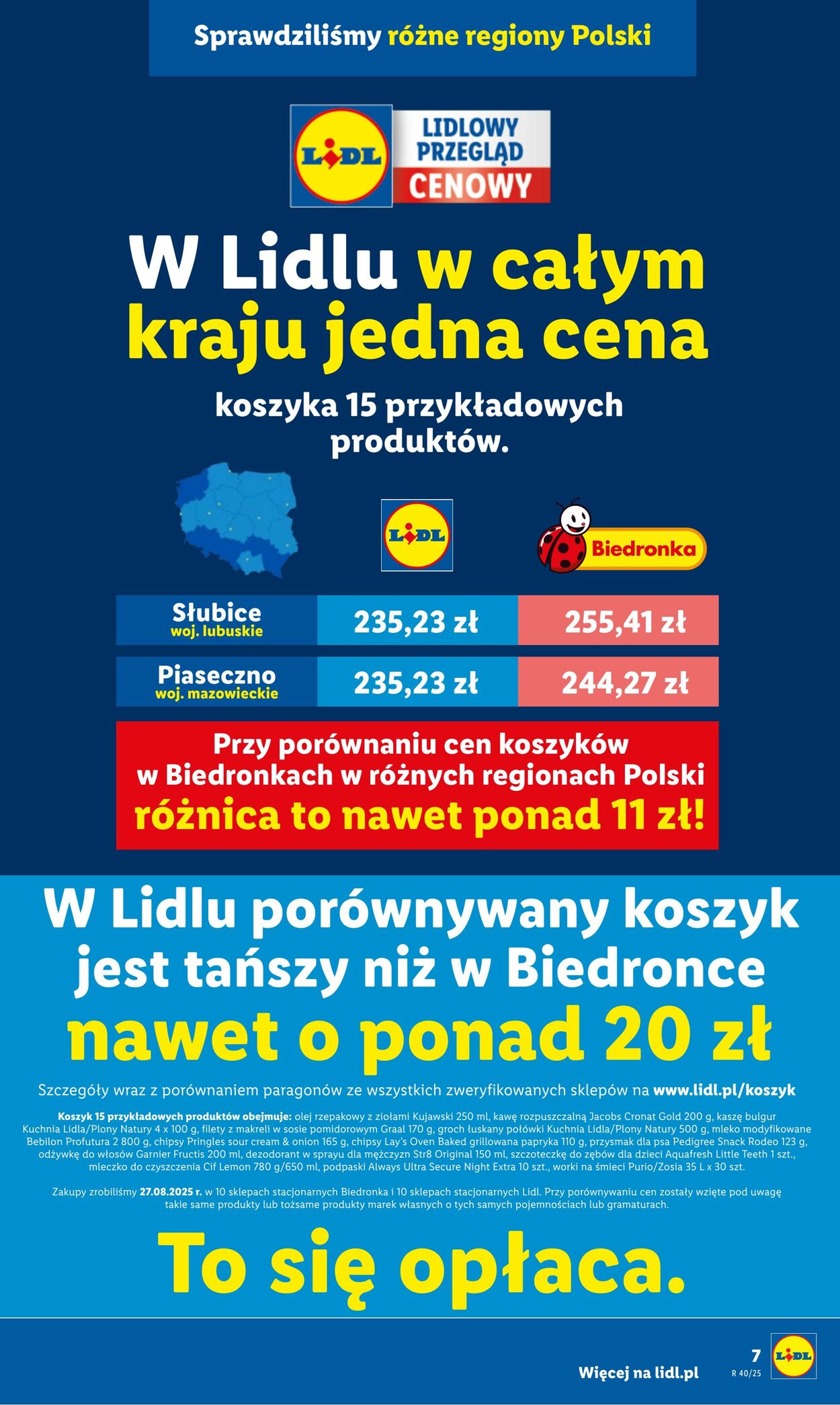 Gazetka Lidl 29.09.2025 - 04.10.2025