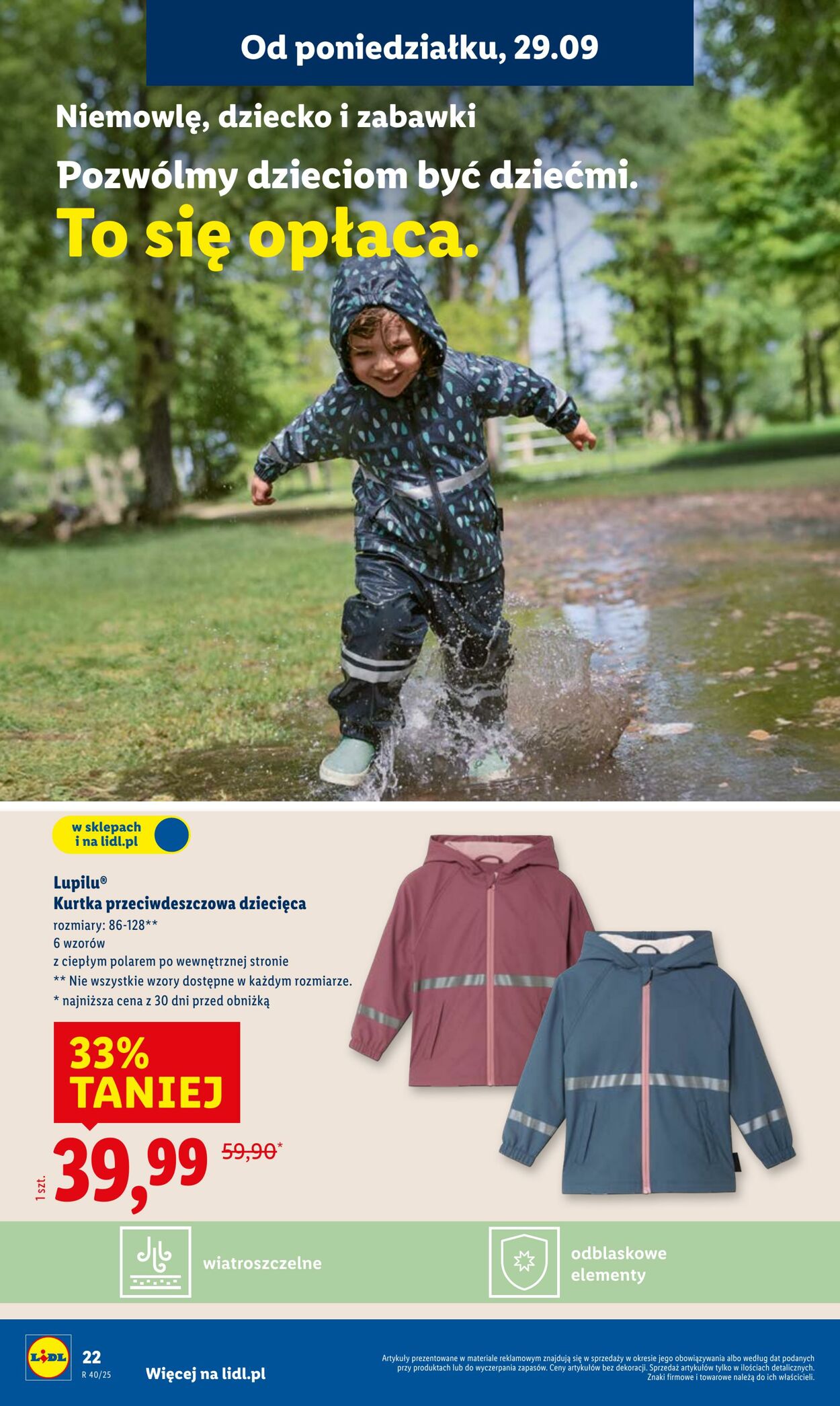 Gazetka Lidl 29.09.2025 - 04.10.2025