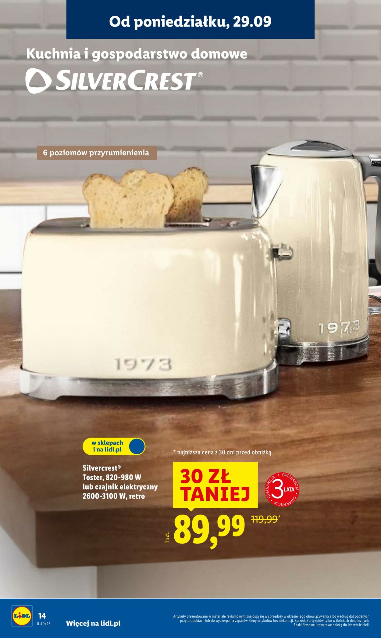 Gazetka Lidl 29.09.2025 - 04.10.2025