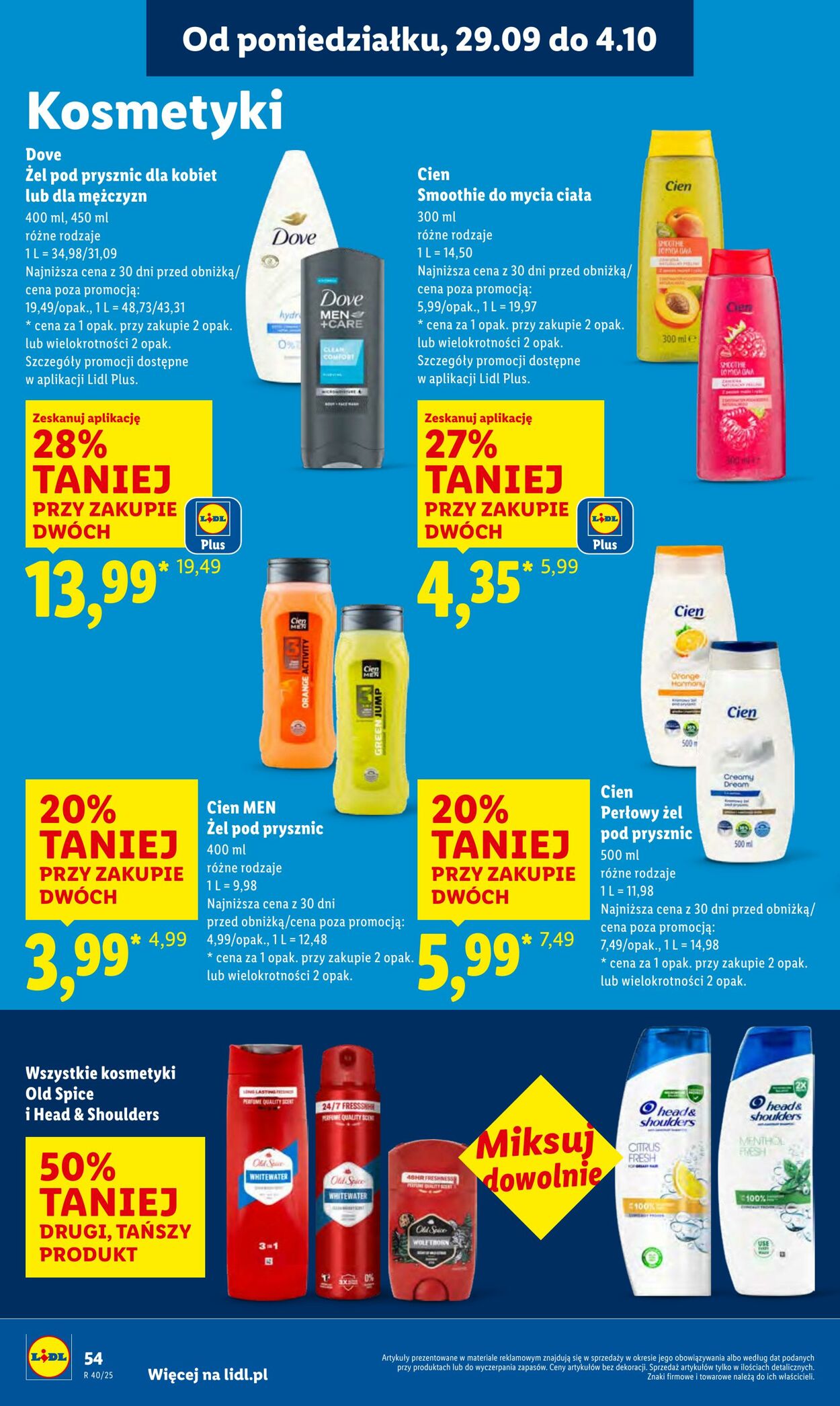 Gazetka Lidl 29.09.2025 - 01.10.2025
