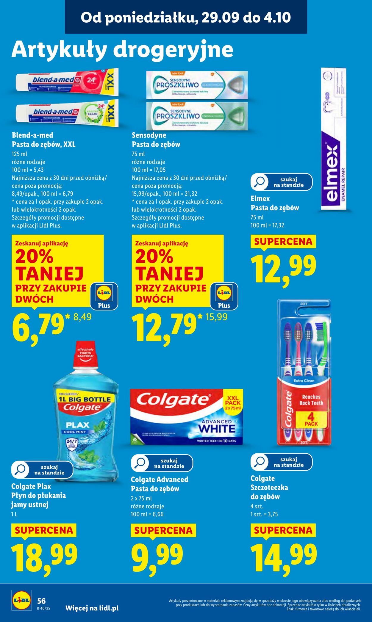 Gazetka Lidl 29.09.2025 - 01.10.2025
