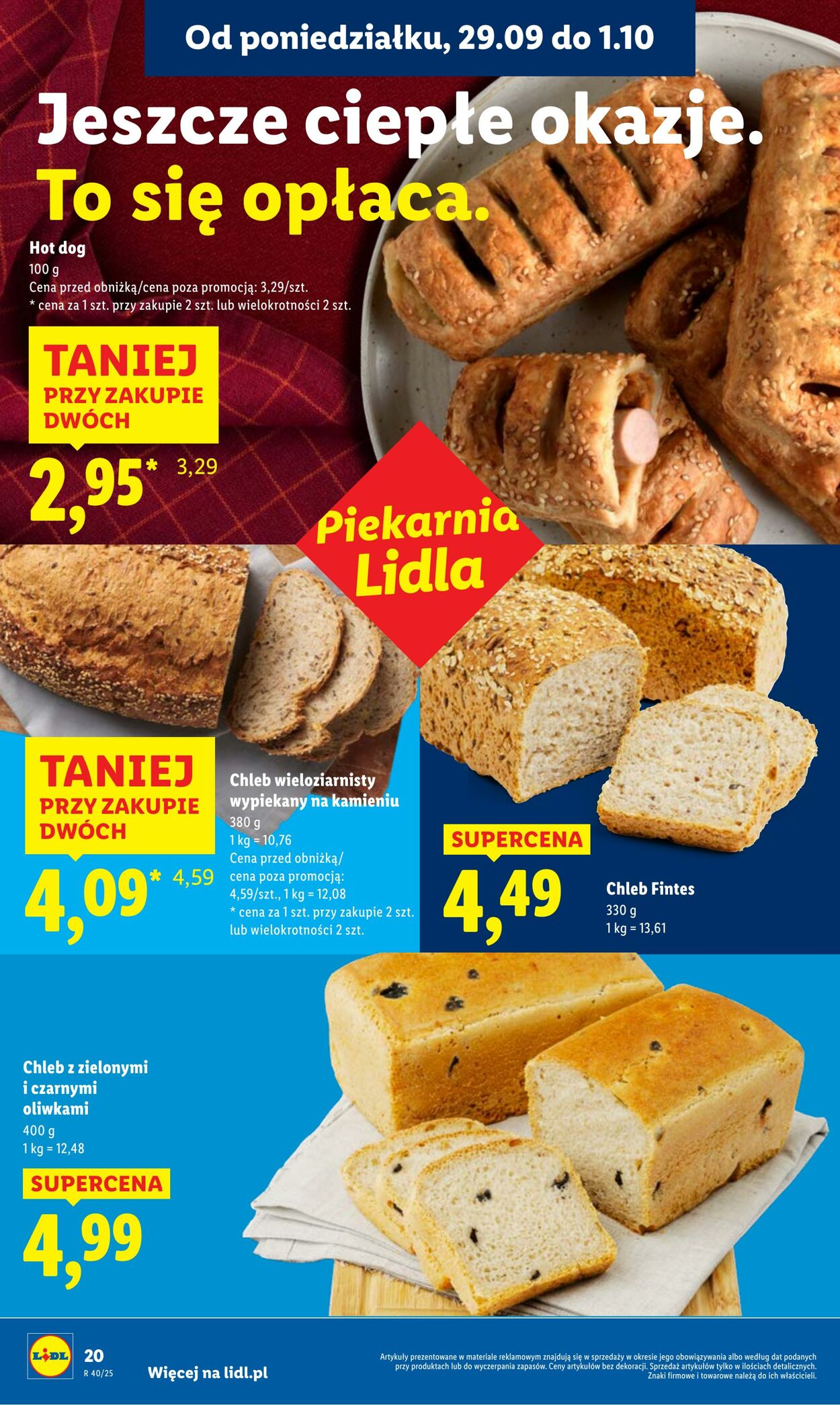 Gazetka Lidl 29.09.2025 - 01.10.2025