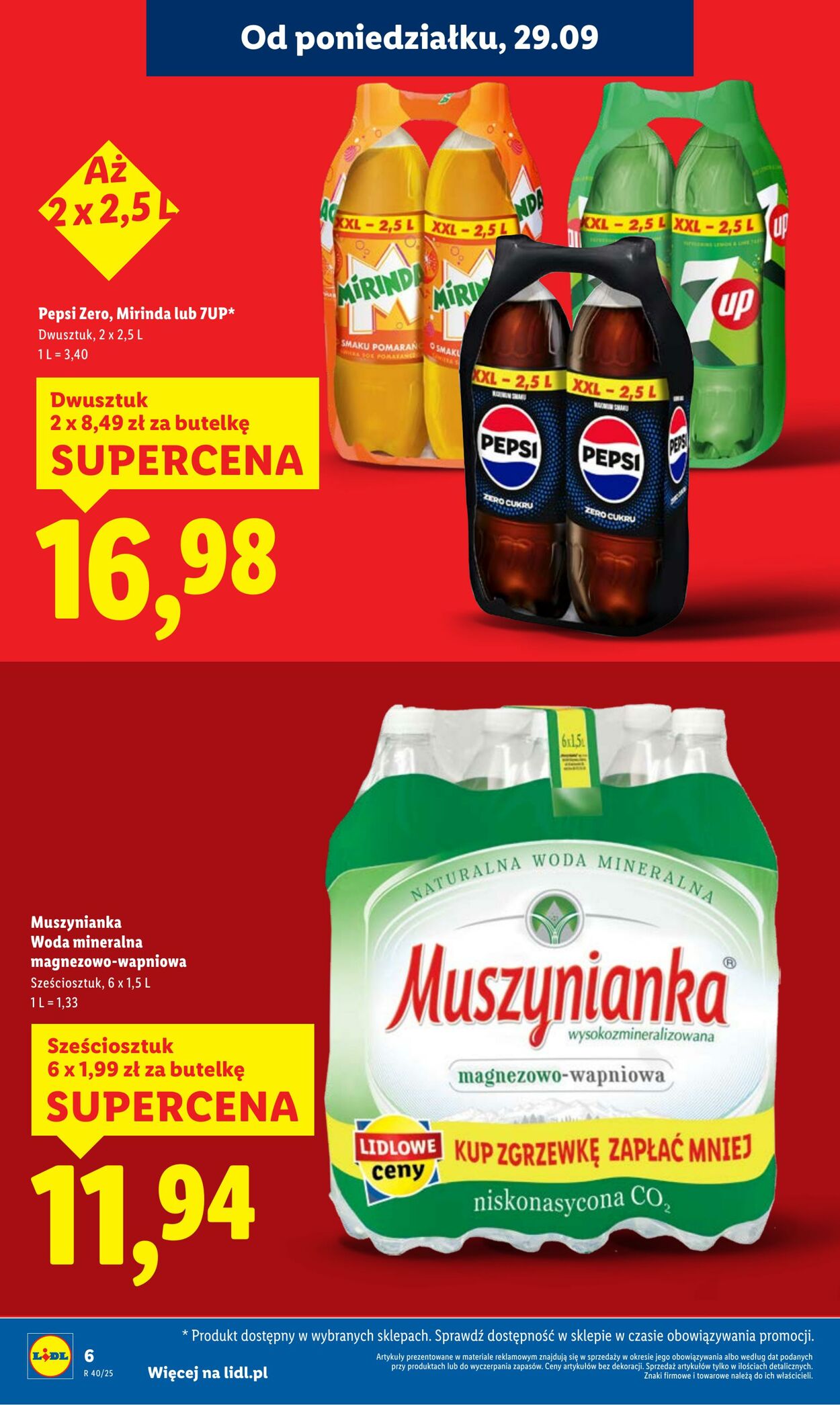 Gazetka Lidl 29.09.2025 - 01.10.2025