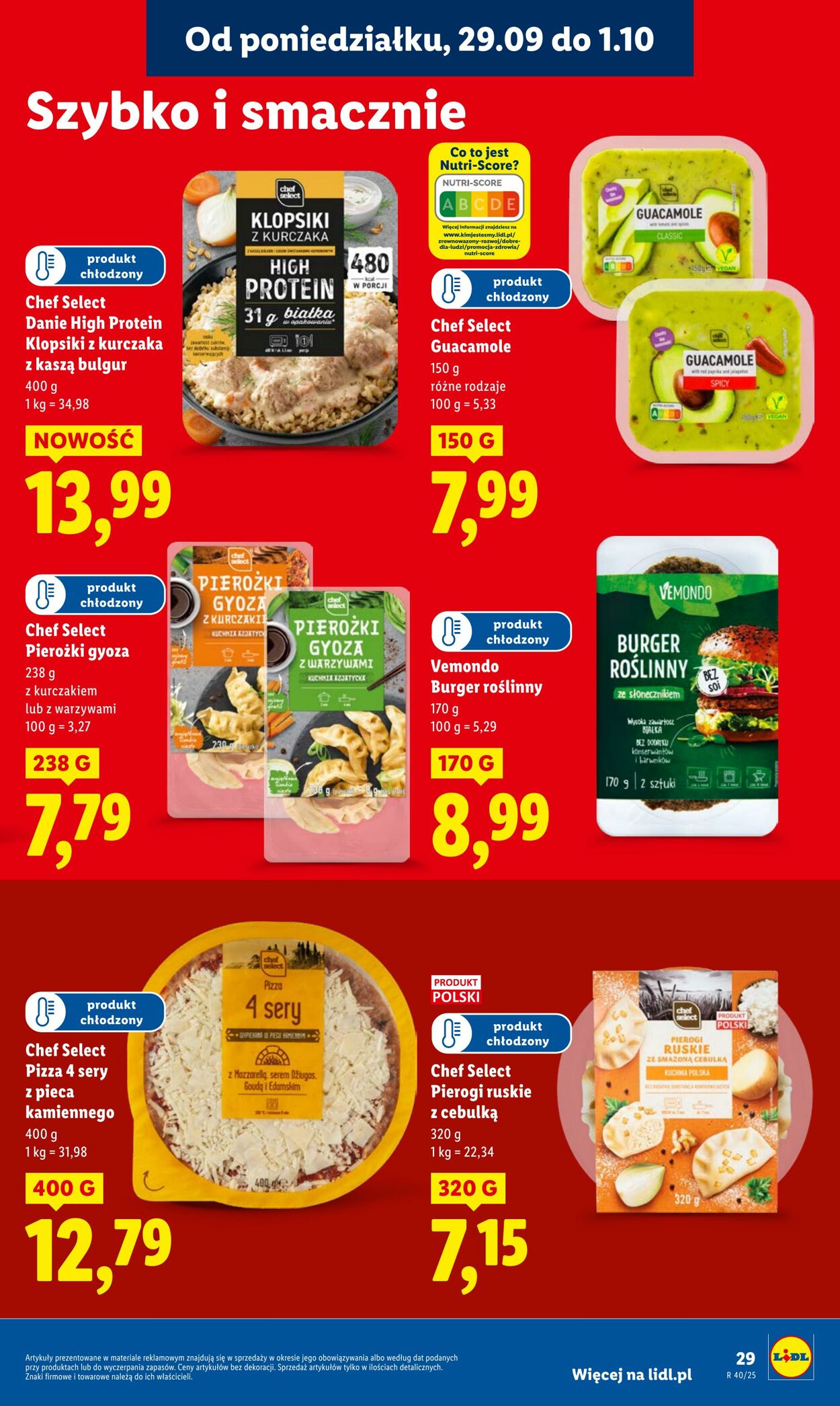 Gazetka Lidl 29.09.2025 - 01.10.2025