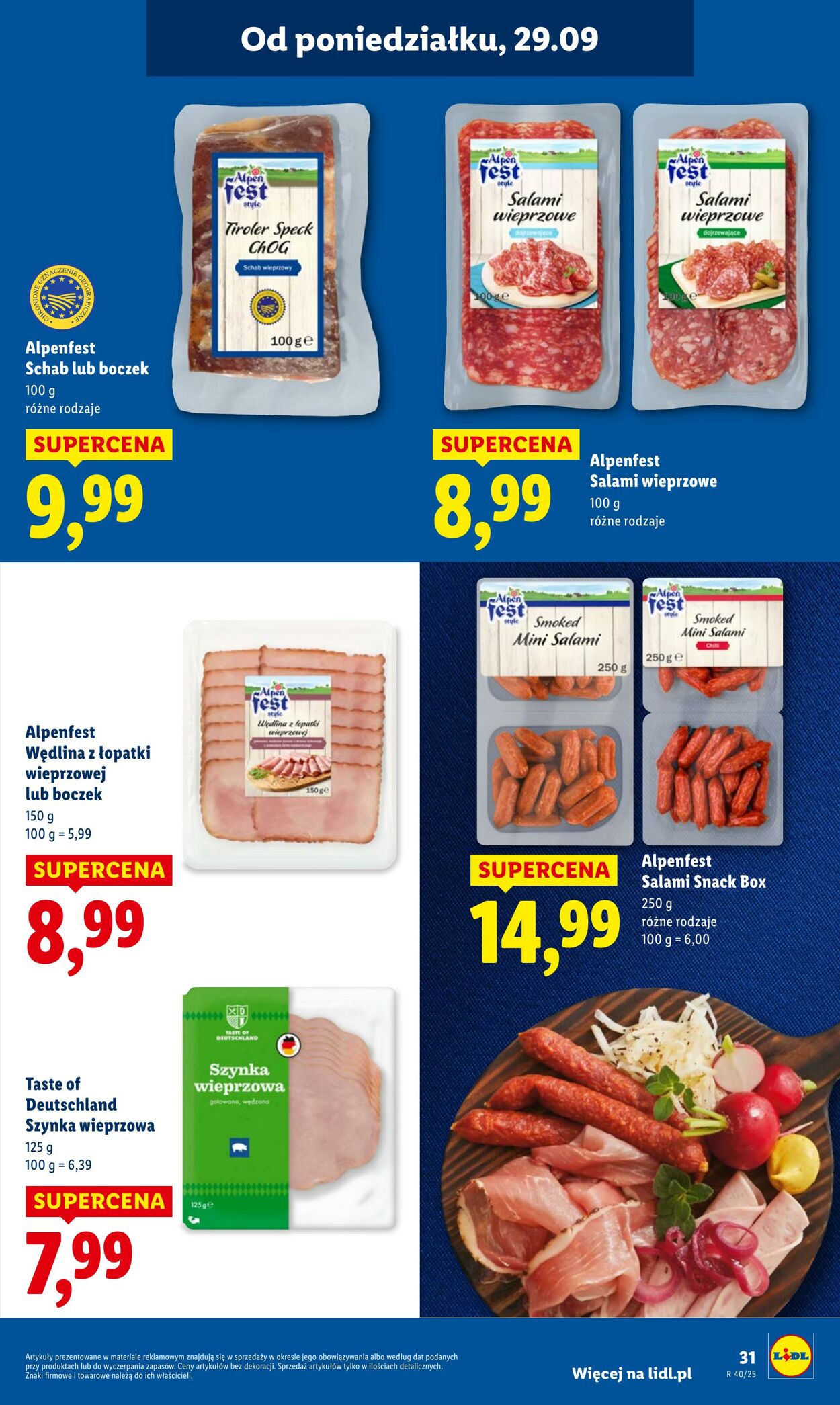 Gazetka Lidl 29.09.2025 - 01.10.2025