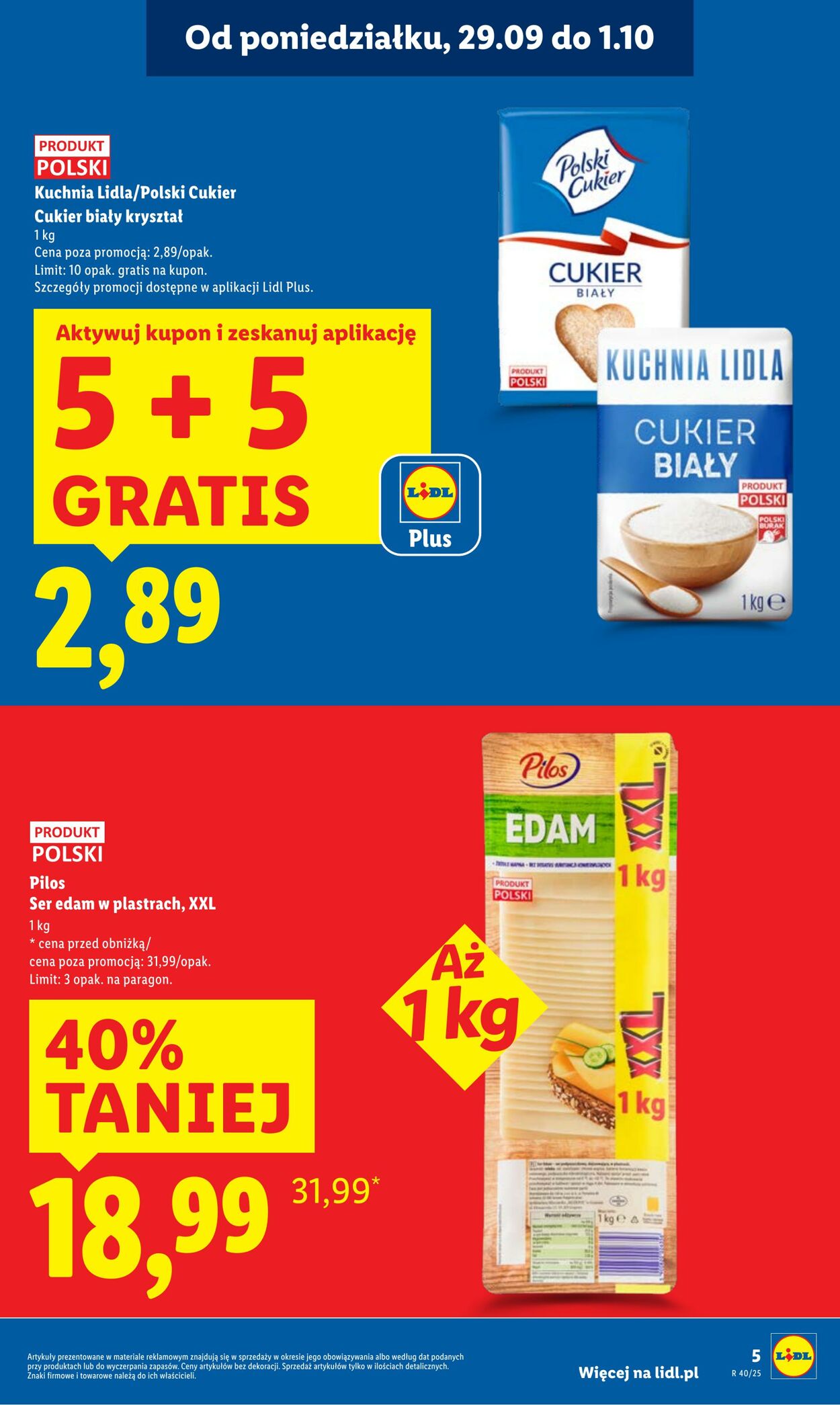 Gazetka Lidl 29.09.2025 - 01.10.2025