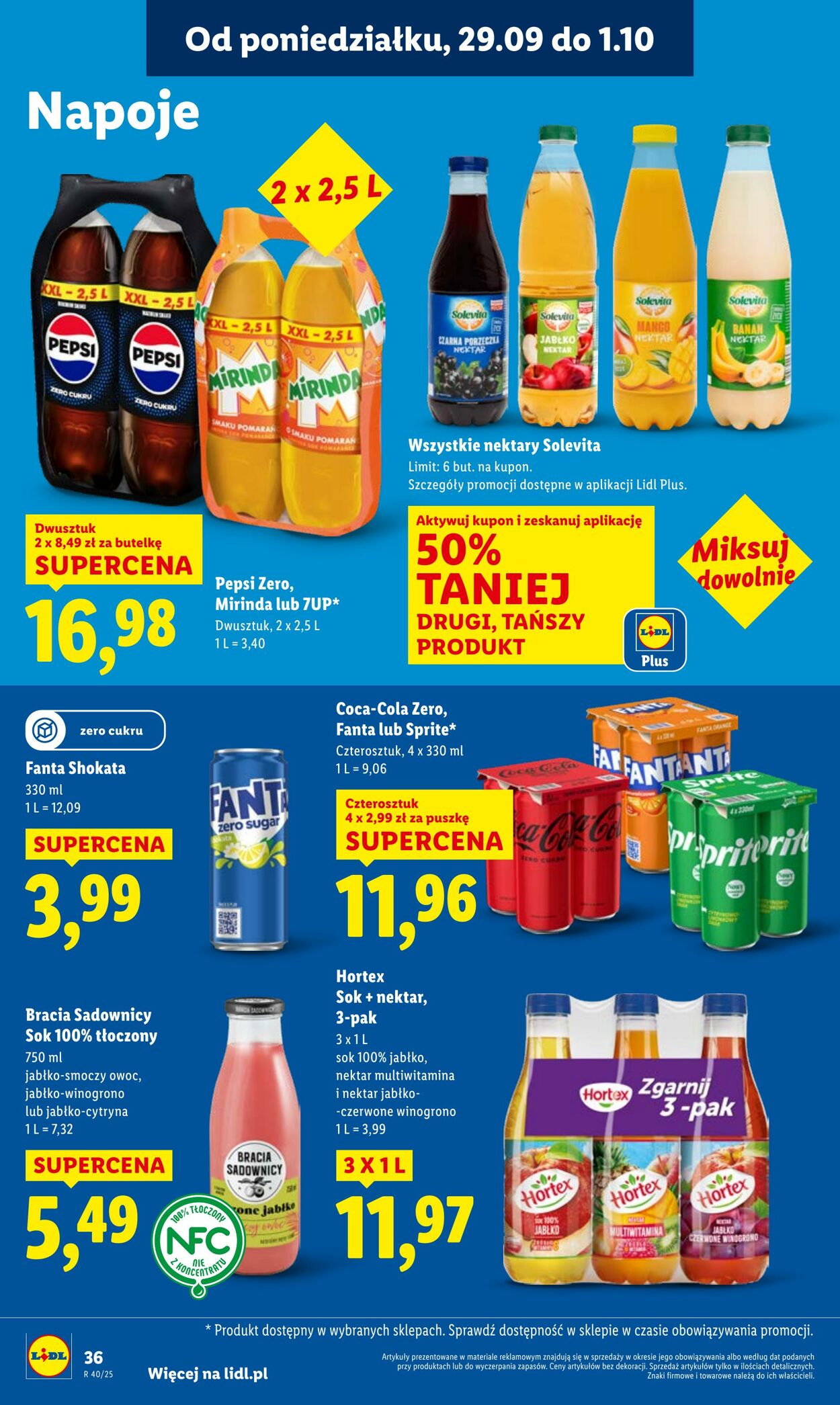 Gazetka Lidl 29.09.2025 - 01.10.2025