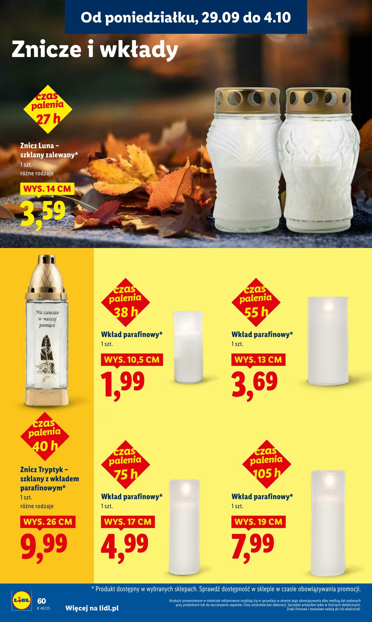 Gazetka Lidl 29.09.2025 - 01.10.2025