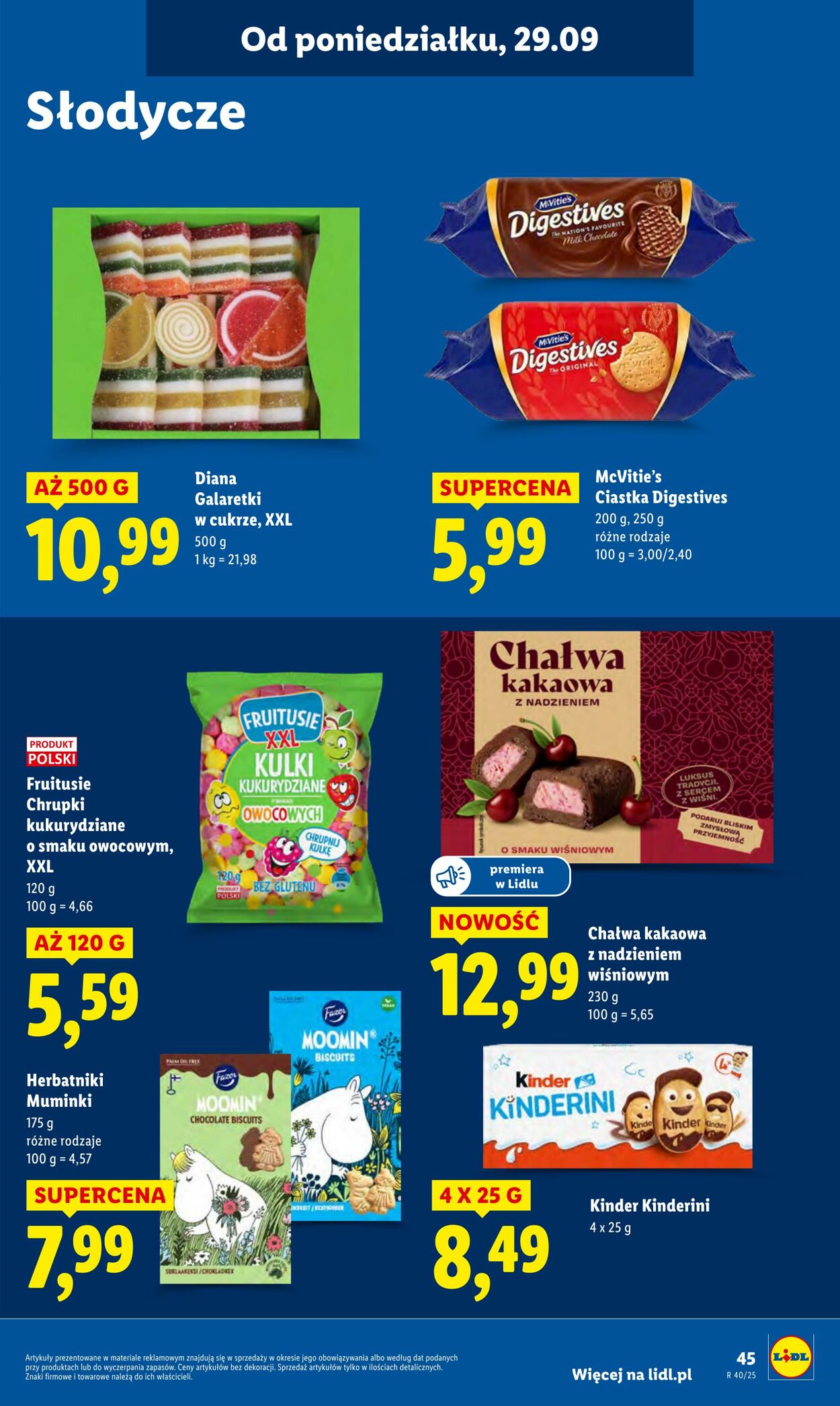 Gazetka Lidl 29.09.2025 - 01.10.2025
