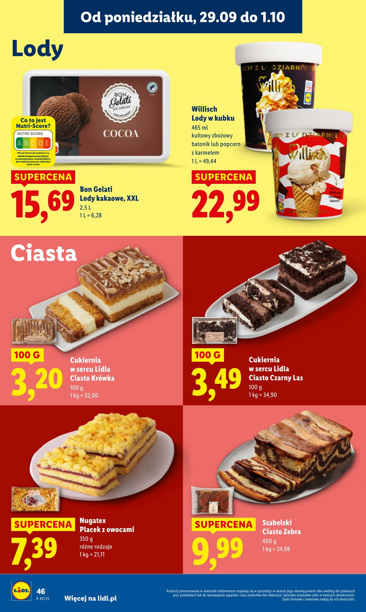 Gazetka Lidl 29.09.2025 - 01.10.2025