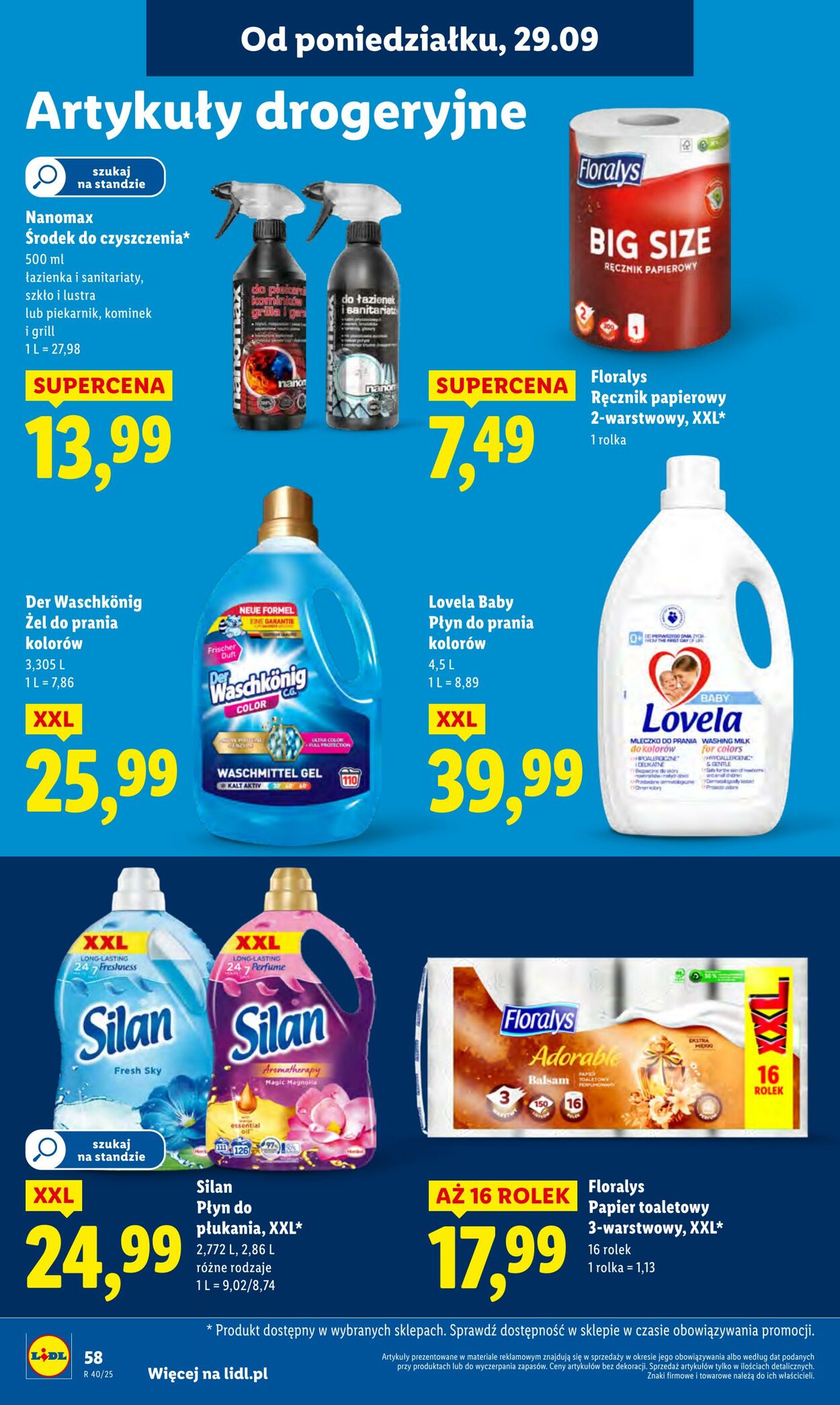 Gazetka Lidl 29.09.2025 - 01.10.2025