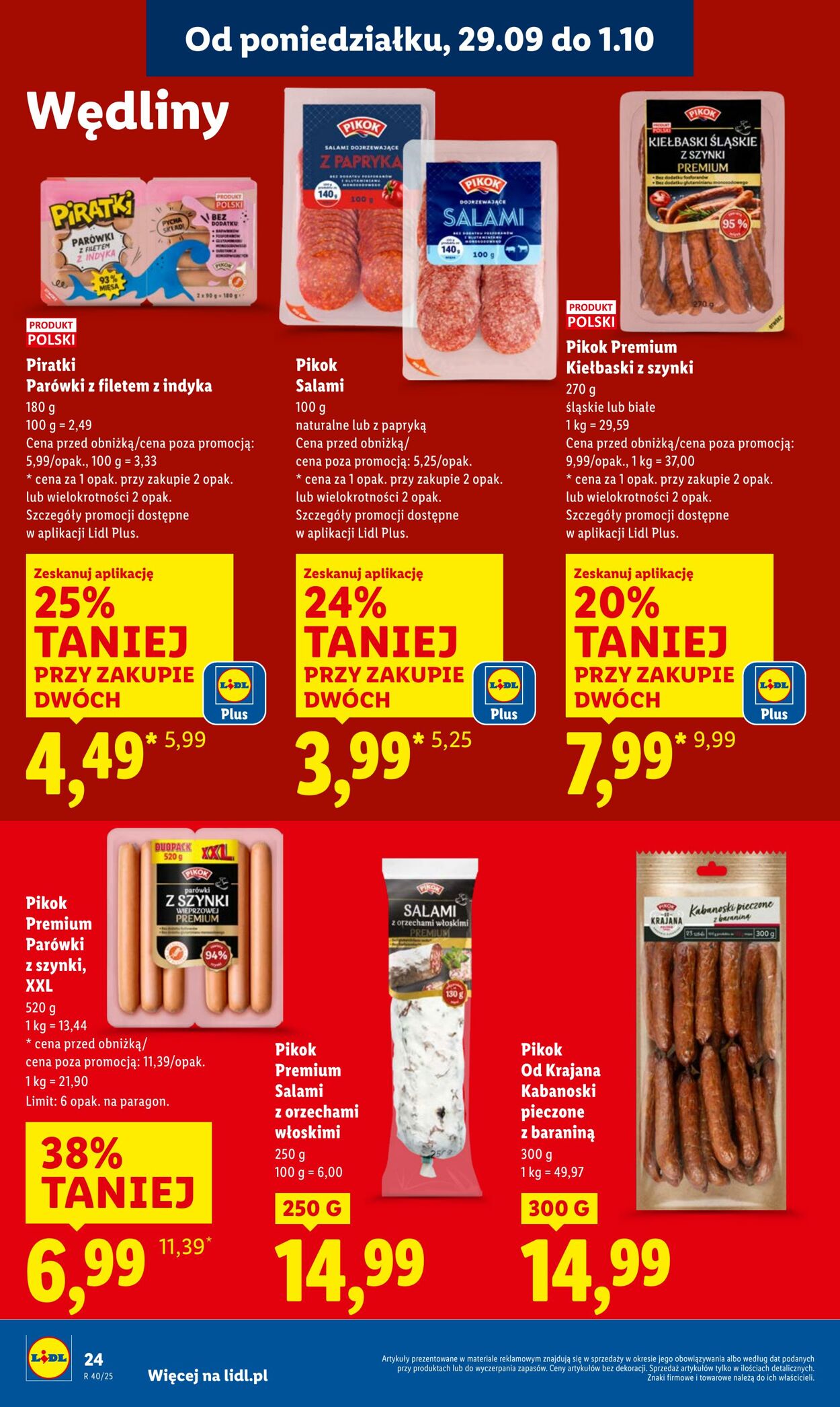 Gazetka Lidl 29.09.2025 - 01.10.2025