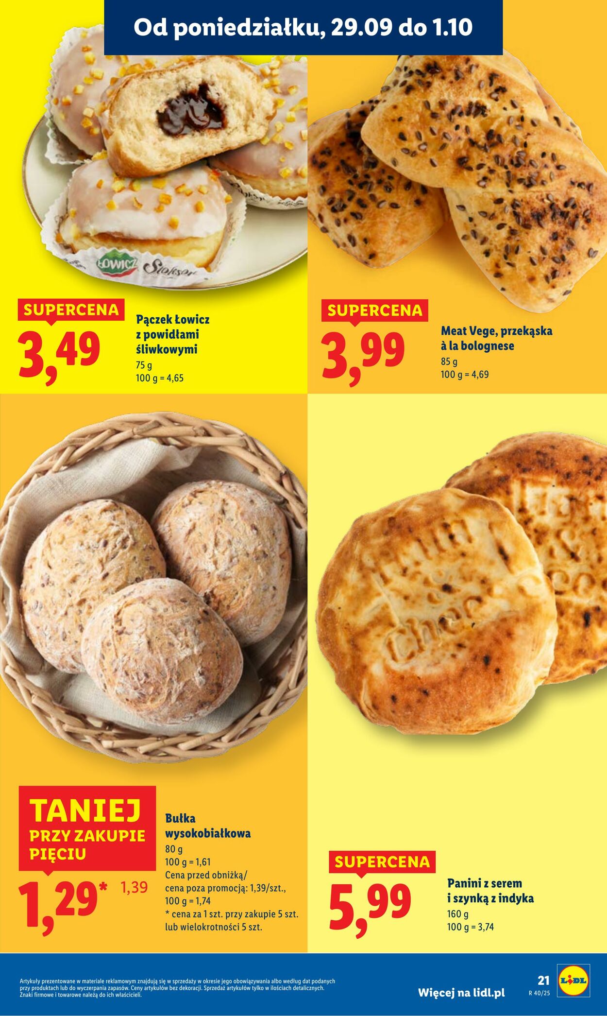 Gazetka Lidl 29.09.2025 - 01.10.2025