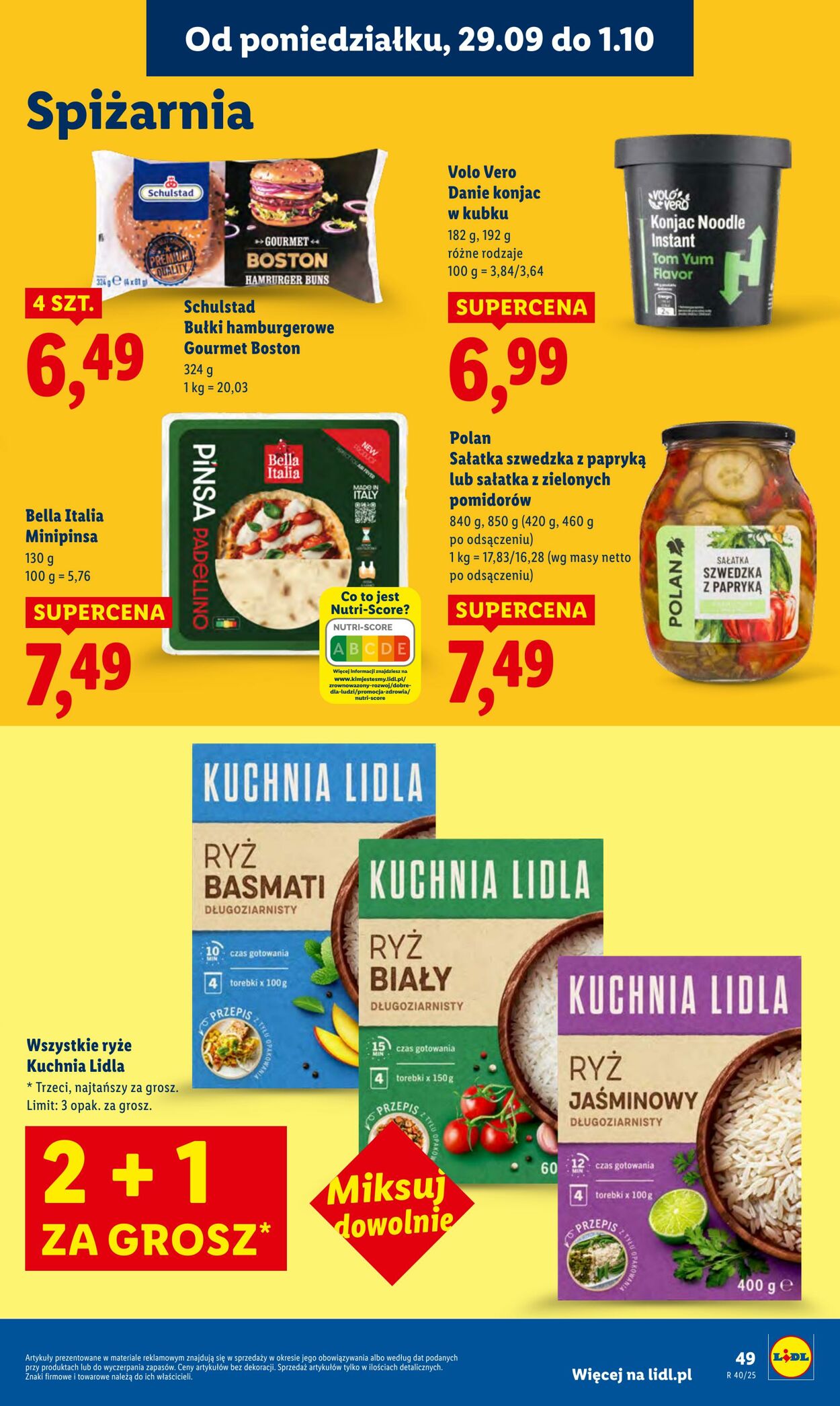 Gazetka Lidl 29.09.2025 - 01.10.2025