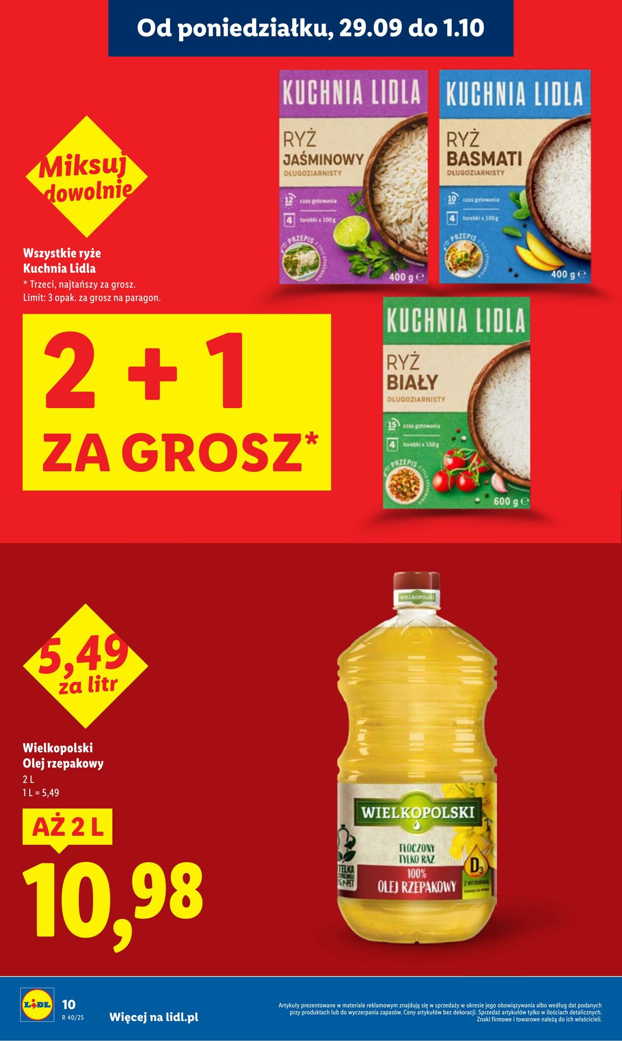 Gazetka Lidl 29.09.2025 - 01.10.2025