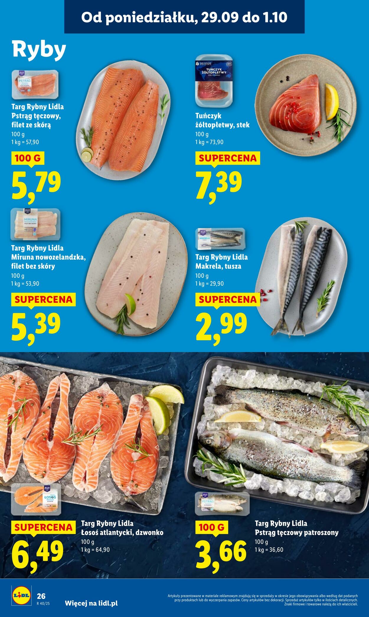 Gazetka Lidl 29.09.2025 - 01.10.2025