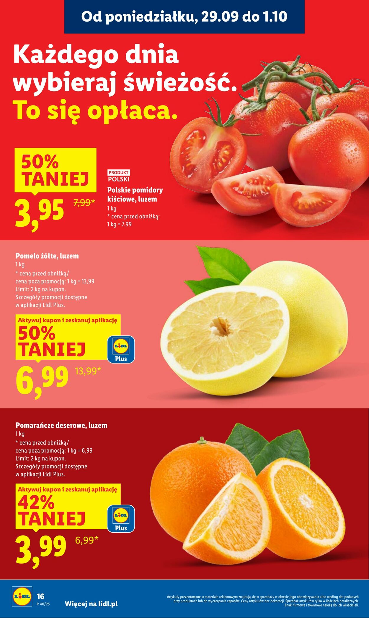 Gazetka Lidl 29.09.2025 - 01.10.2025