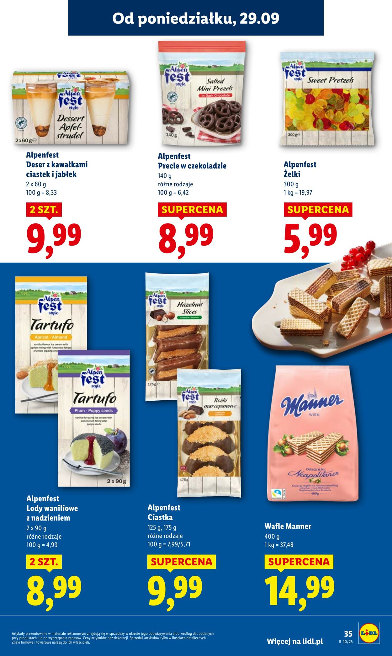 Gazetka Lidl 29.09.2025 - 01.10.2025
