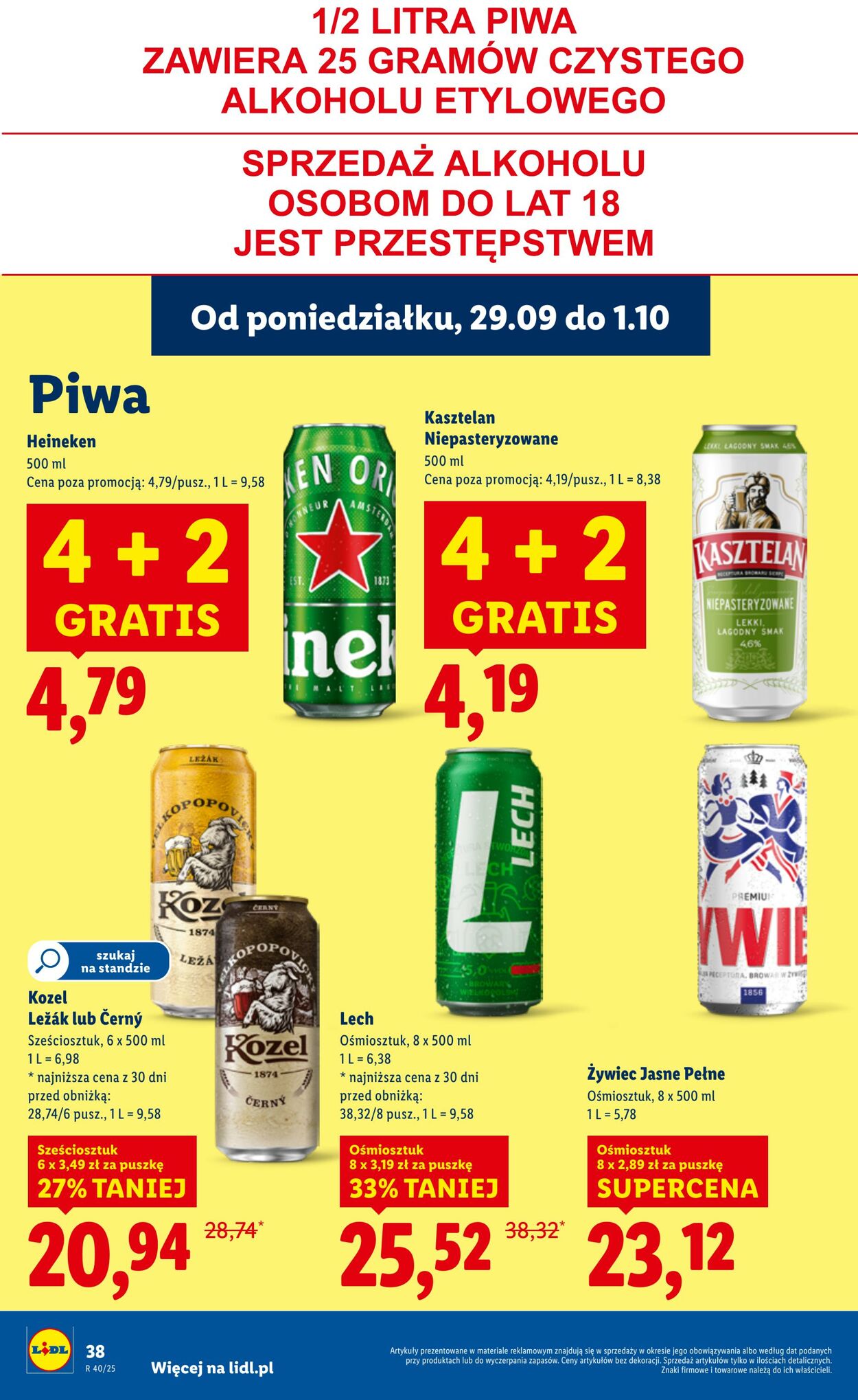 Gazetka Lidl 29.09.2025 - 01.10.2025