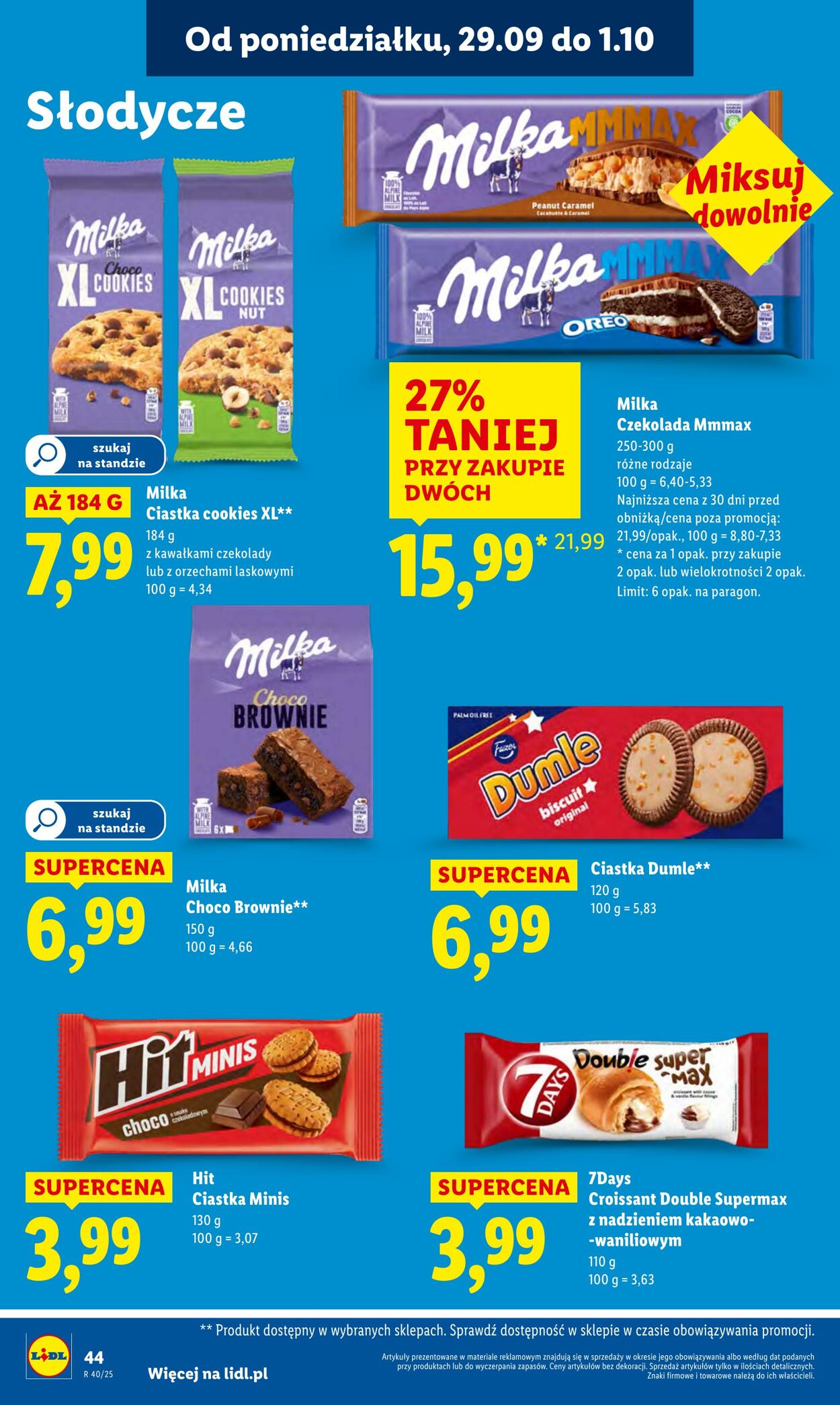 Gazetka Lidl 29.09.2025 - 01.10.2025