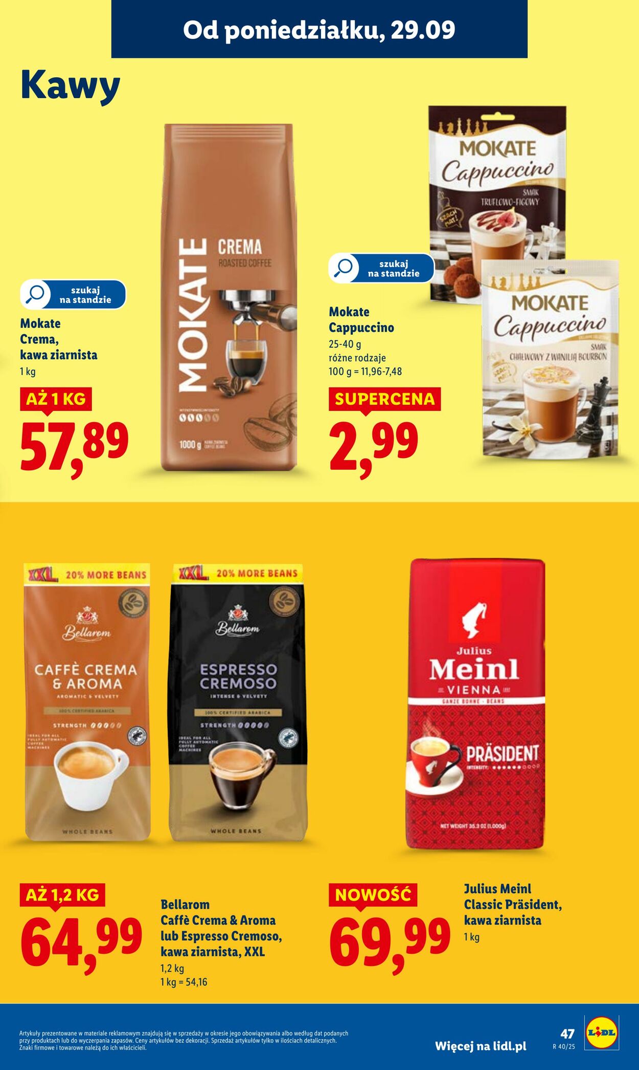 Gazetka Lidl 29.09.2025 - 01.10.2025